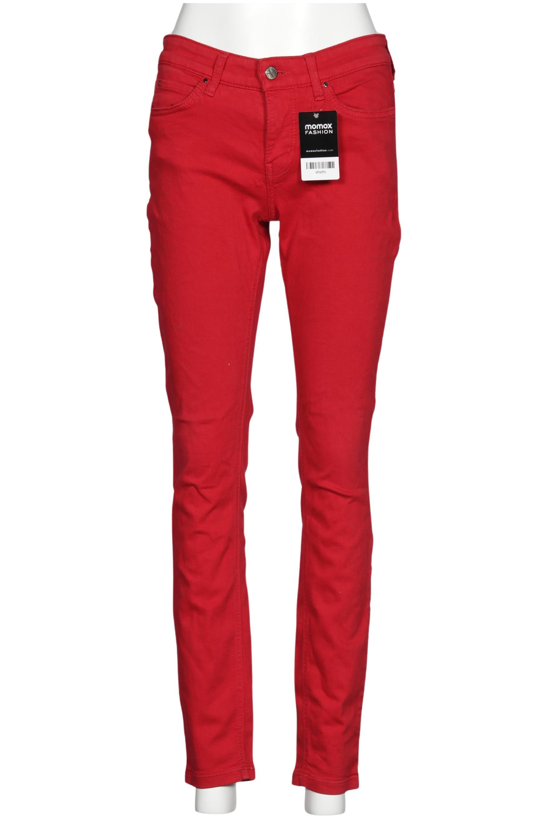 

MAC Damen Jeans, rot, Gr. 34