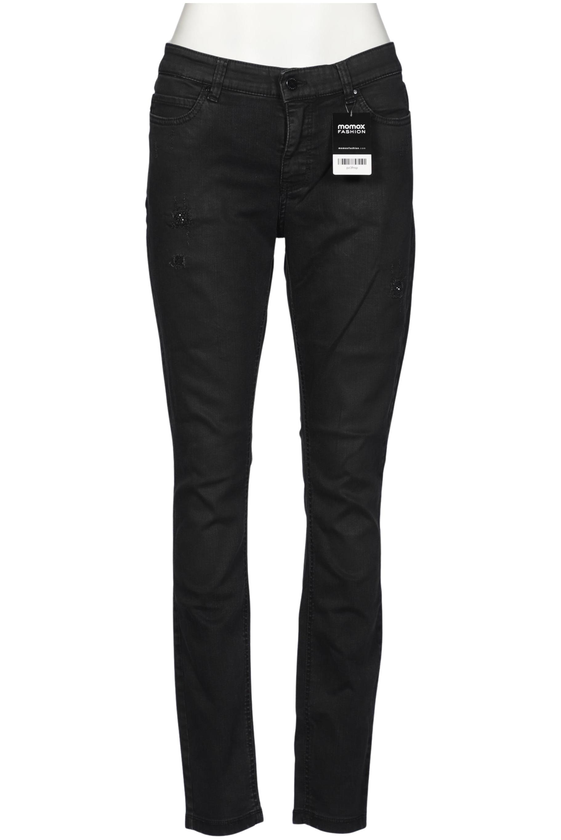 

MAC Damen Jeans, schwarz, Gr. 42