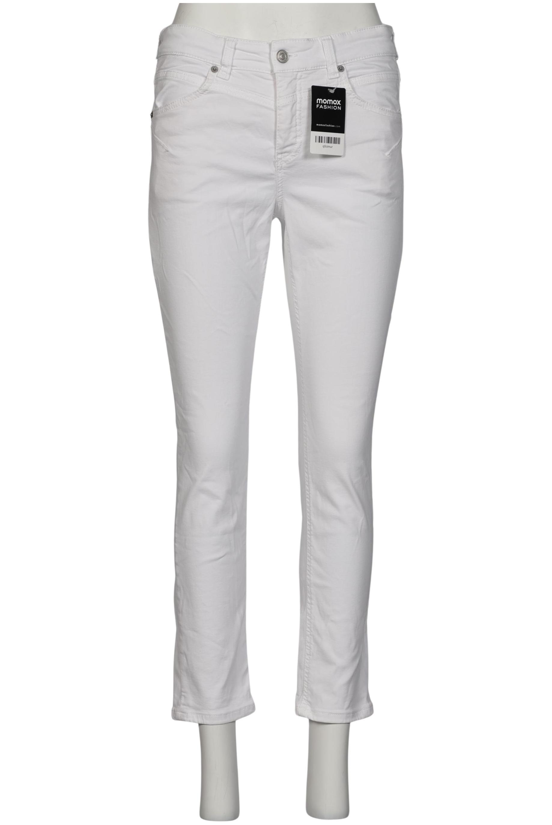 

MAC Damen Jeans, weiß, Gr. 30