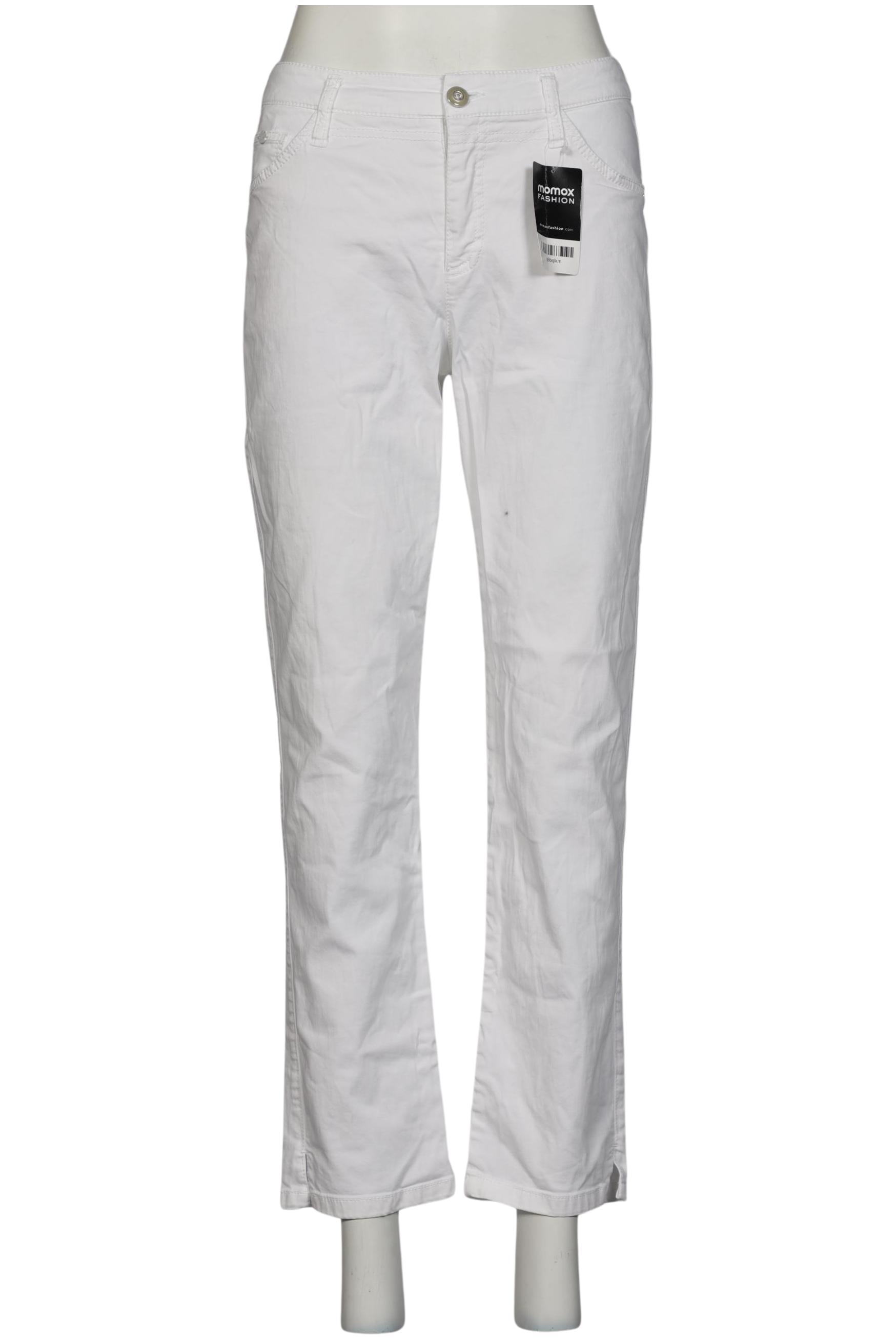 

MAC Damen Jeans, weiß, Gr. 40