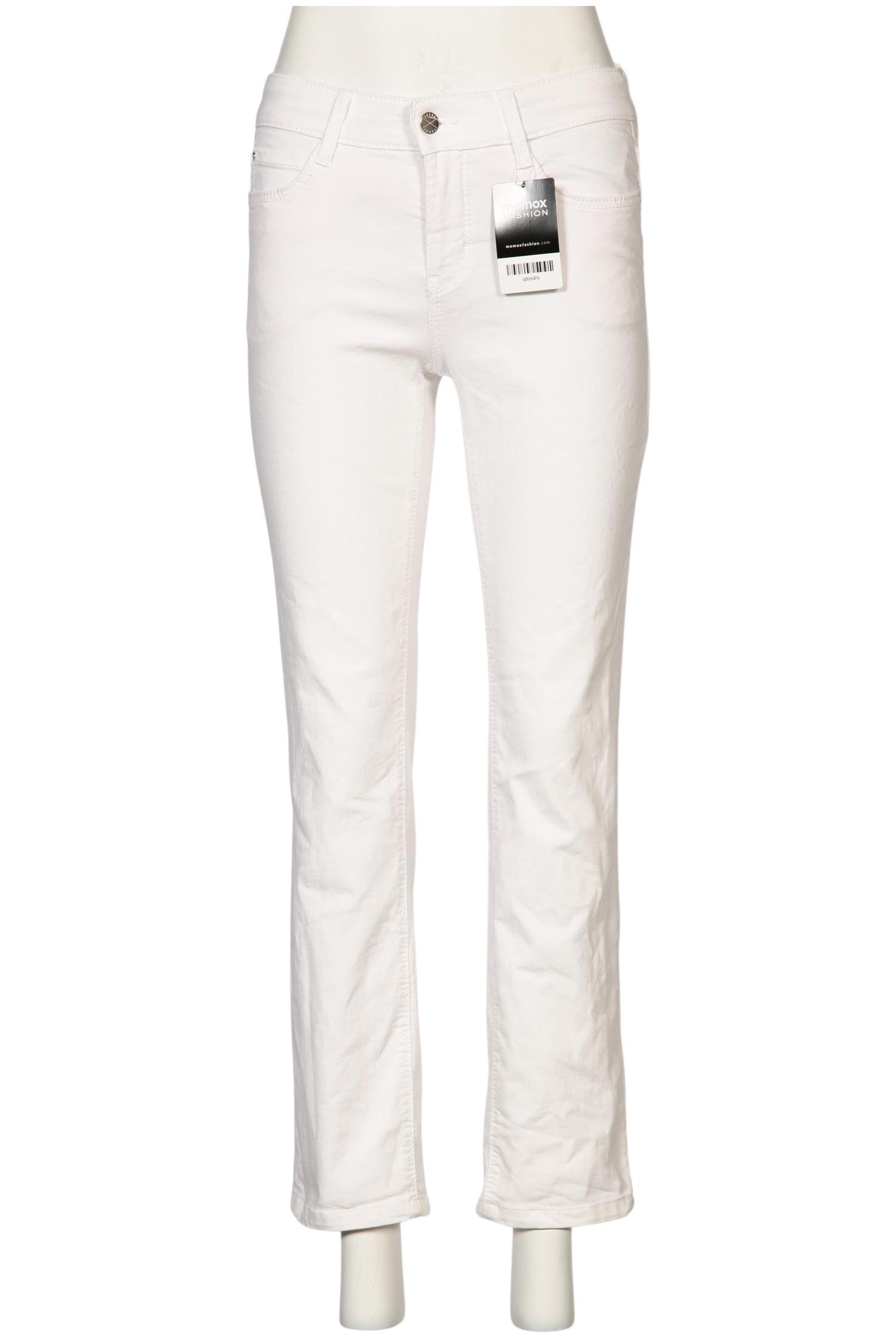 

MAC Damen Jeans, weiß, Gr. 28