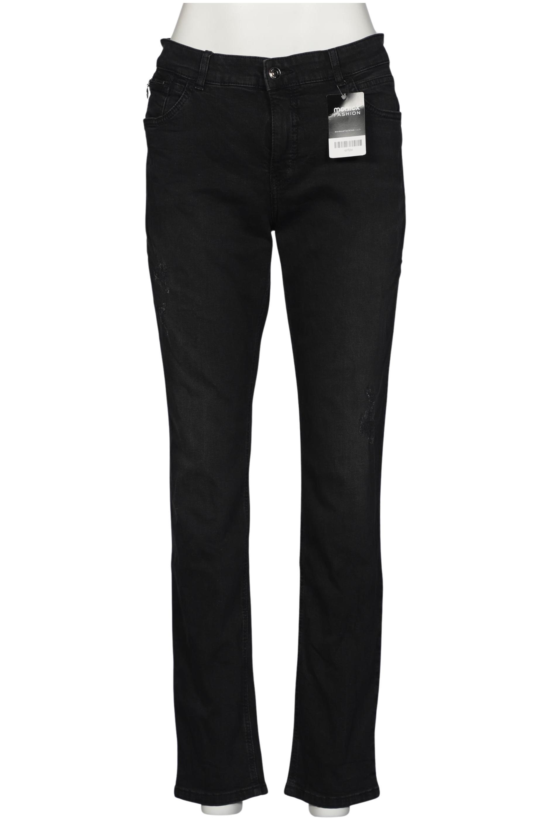 

MAC Damen Jeans, schwarz, Gr. 44