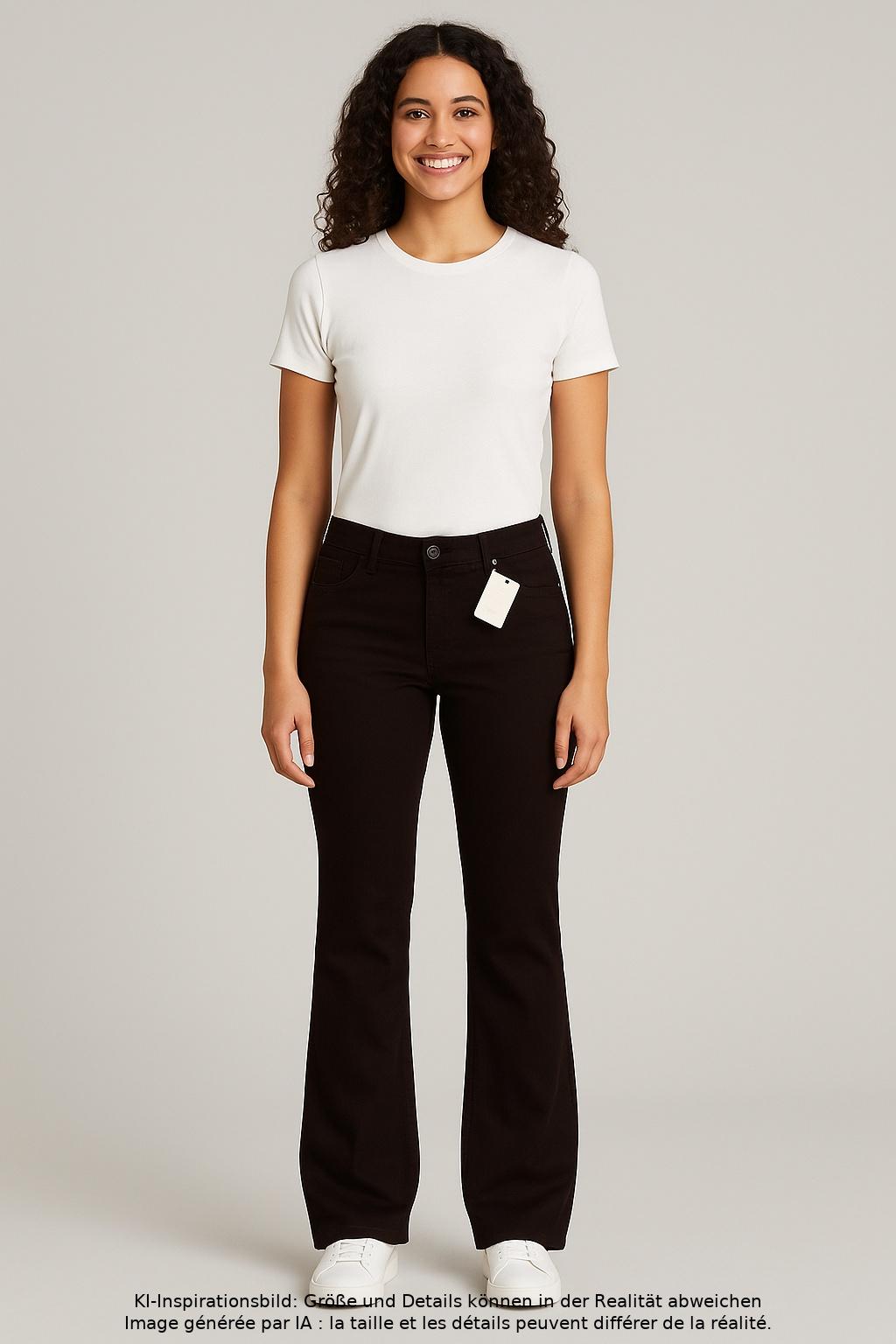 

MAC Damen Jeans, braun, Gr. 38