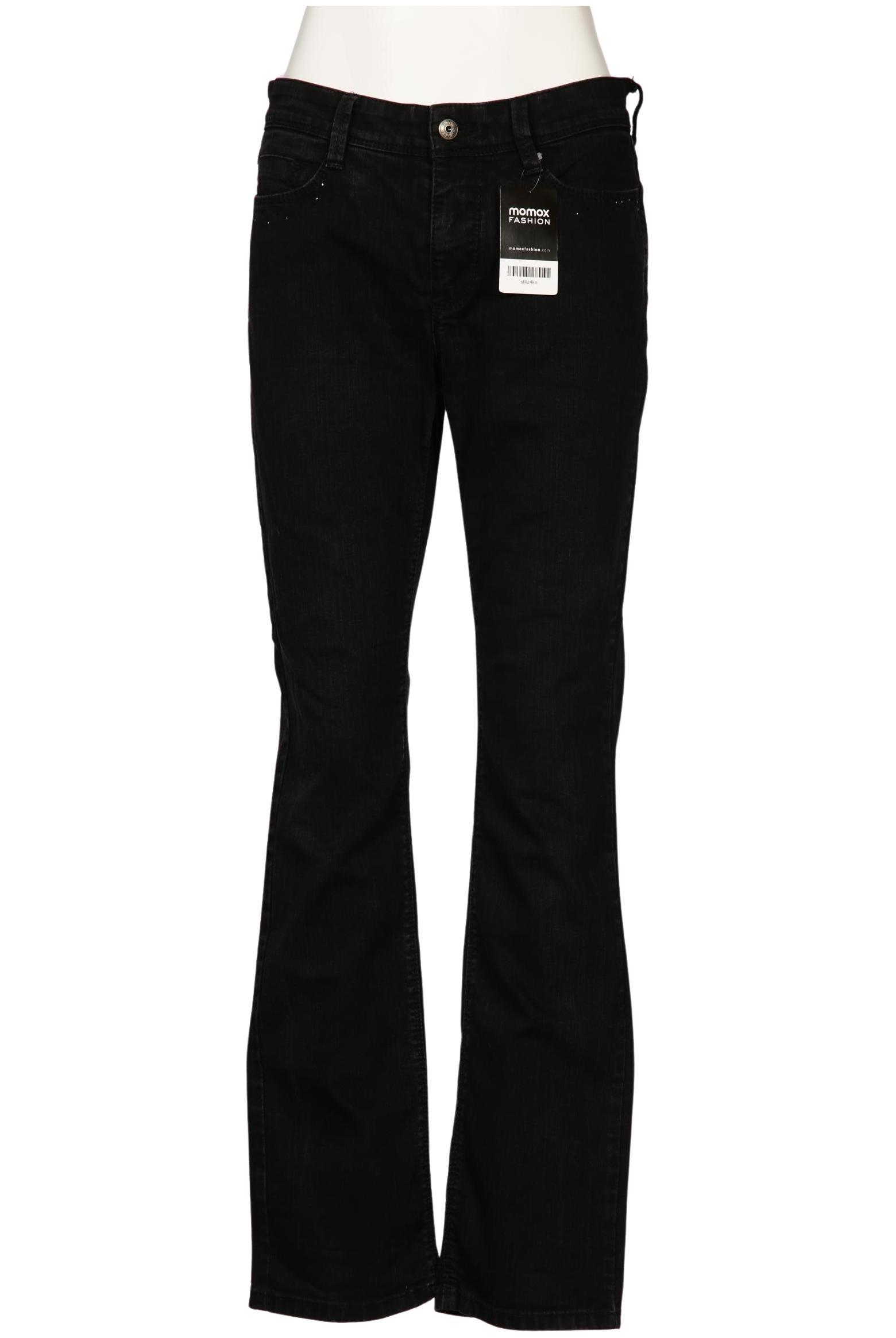 

MAC Damen Jeans, schwarz, Gr. 40