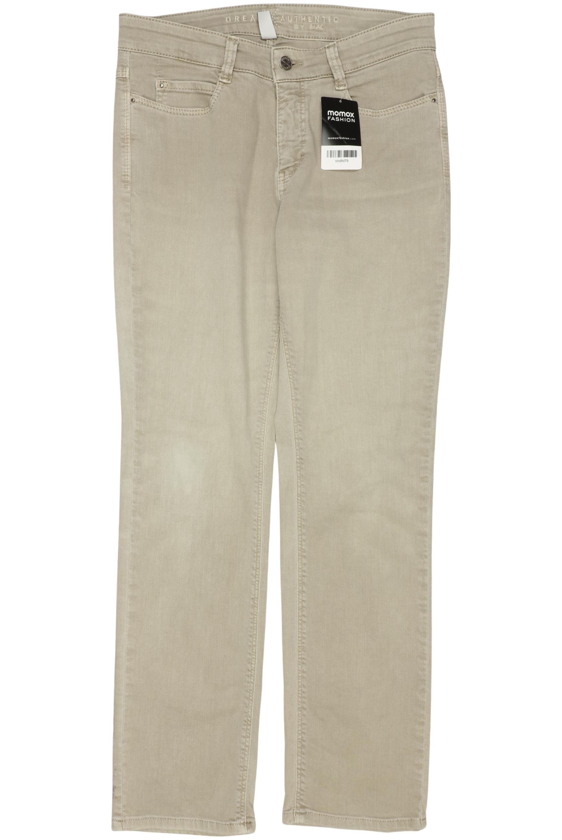 

MAC Damen Jeans, beige, Gr. 38