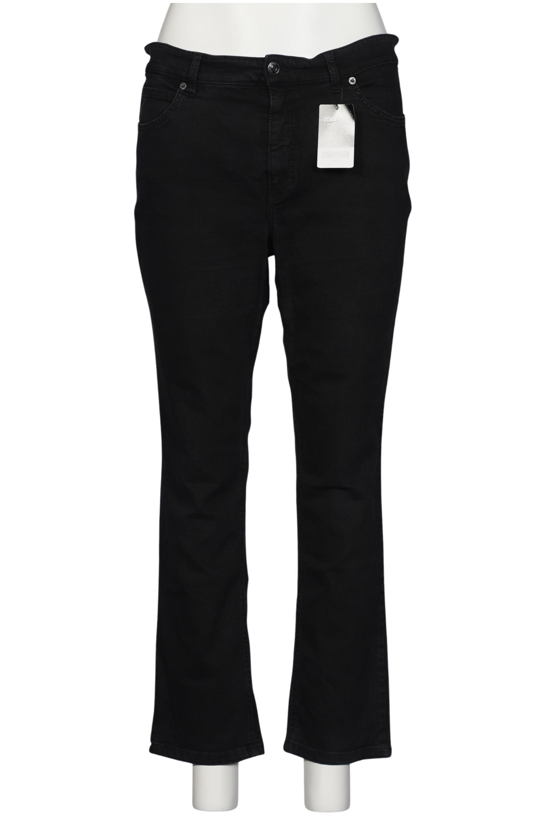 

MAC Damen Jeans, schwarz, Gr. 46