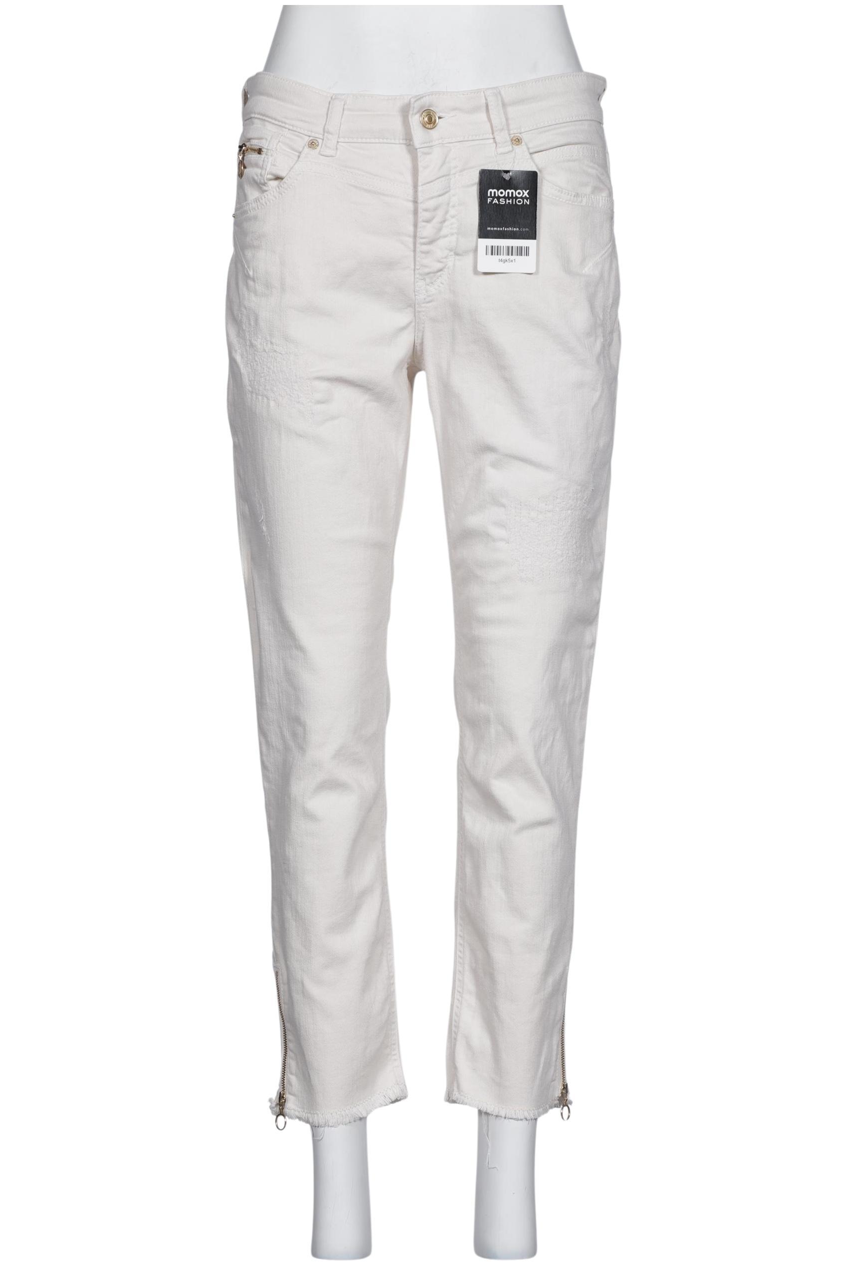 

MAC Damen Jeans, cremeweiß, Gr. 40