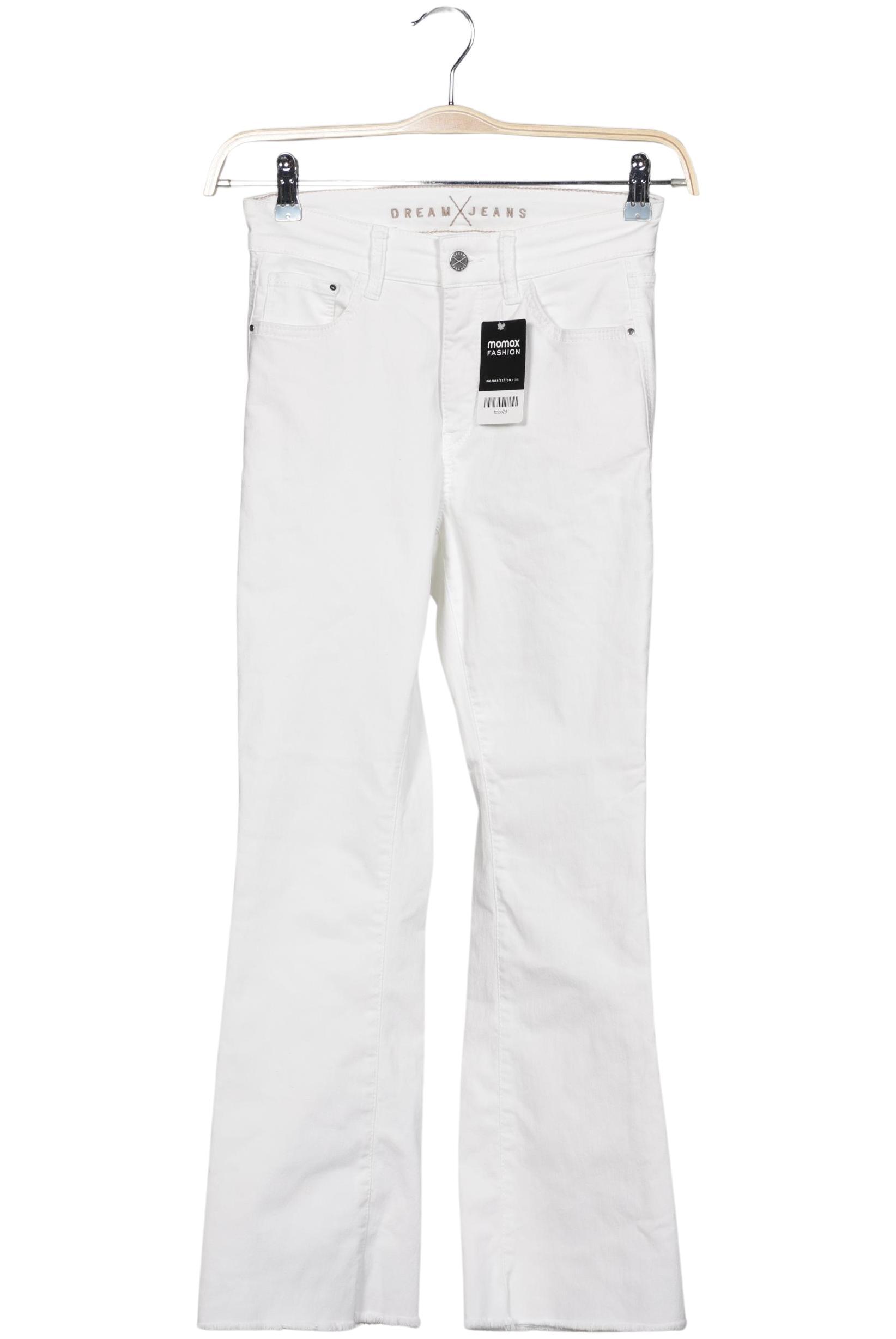 

MAC Damen Jeans, weiß, Gr. 32