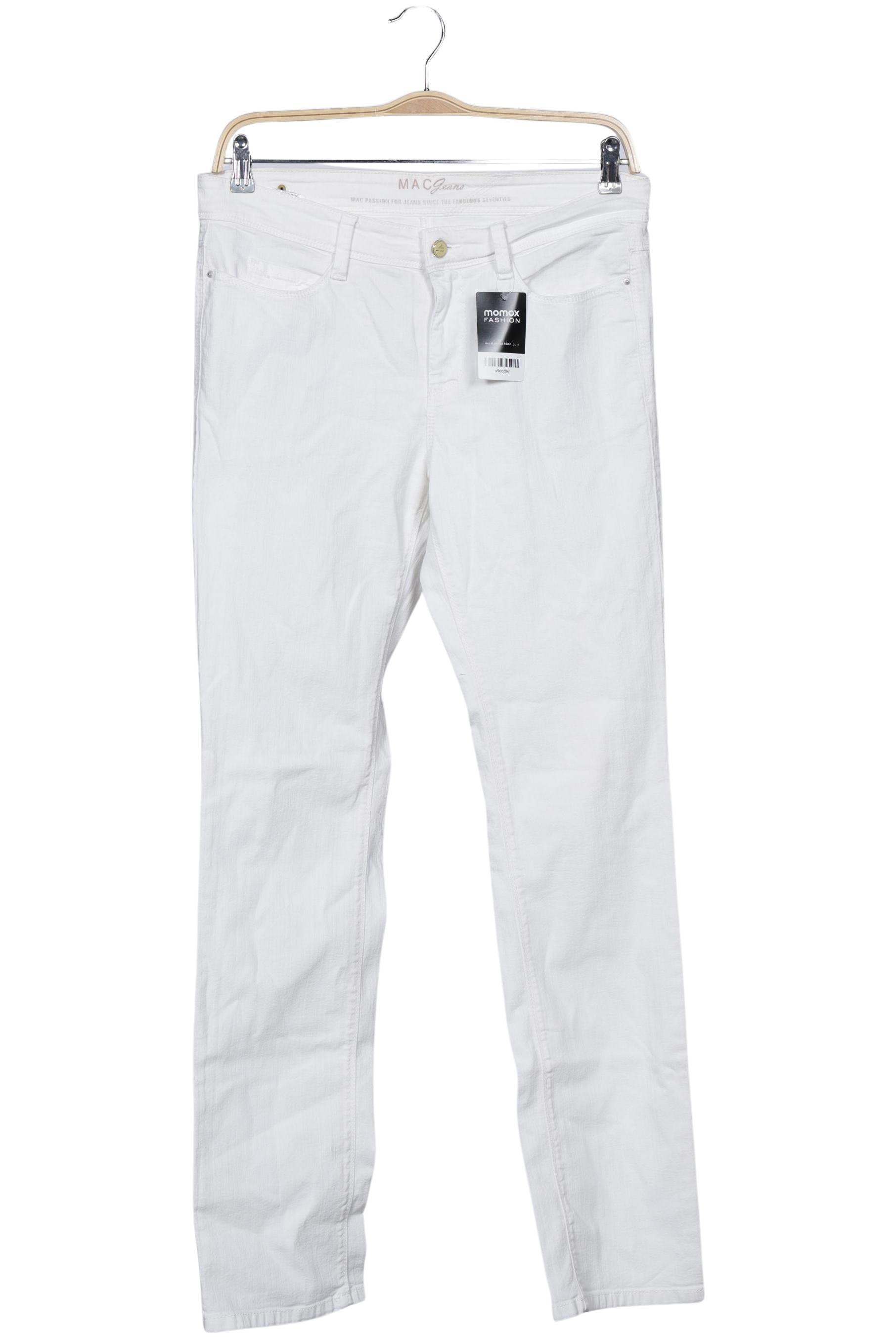 

MAC Damen Jeans, weiß, Gr. 42