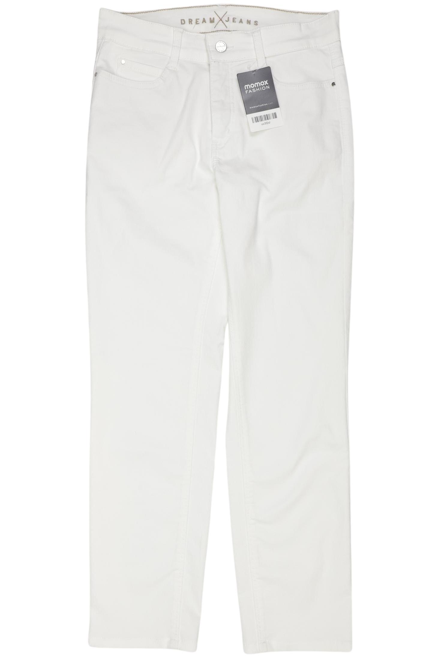 

MAC Damen Jeans, weiß, Gr. 34
