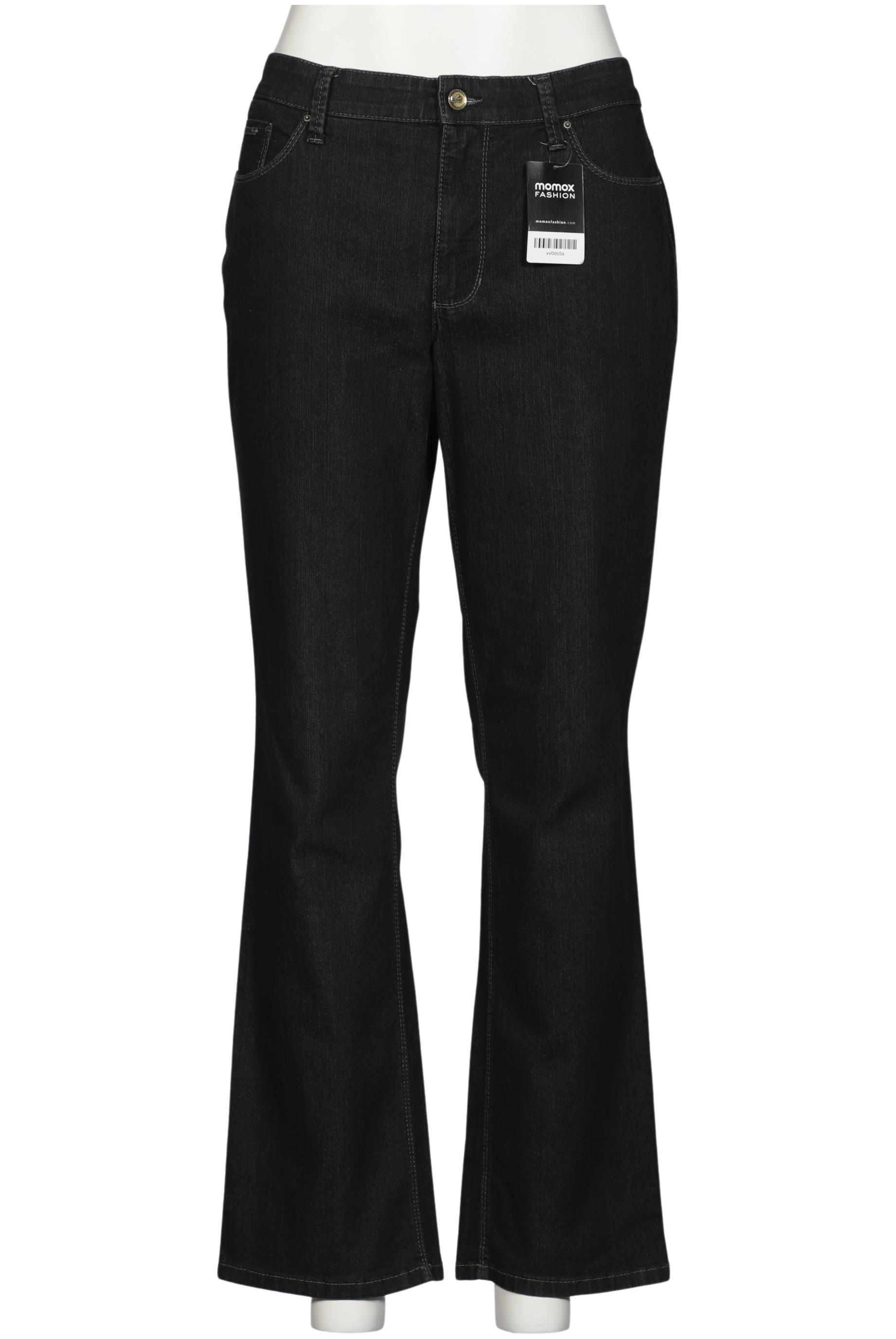 

MAC Damen Jeans, schwarz, Gr. 46