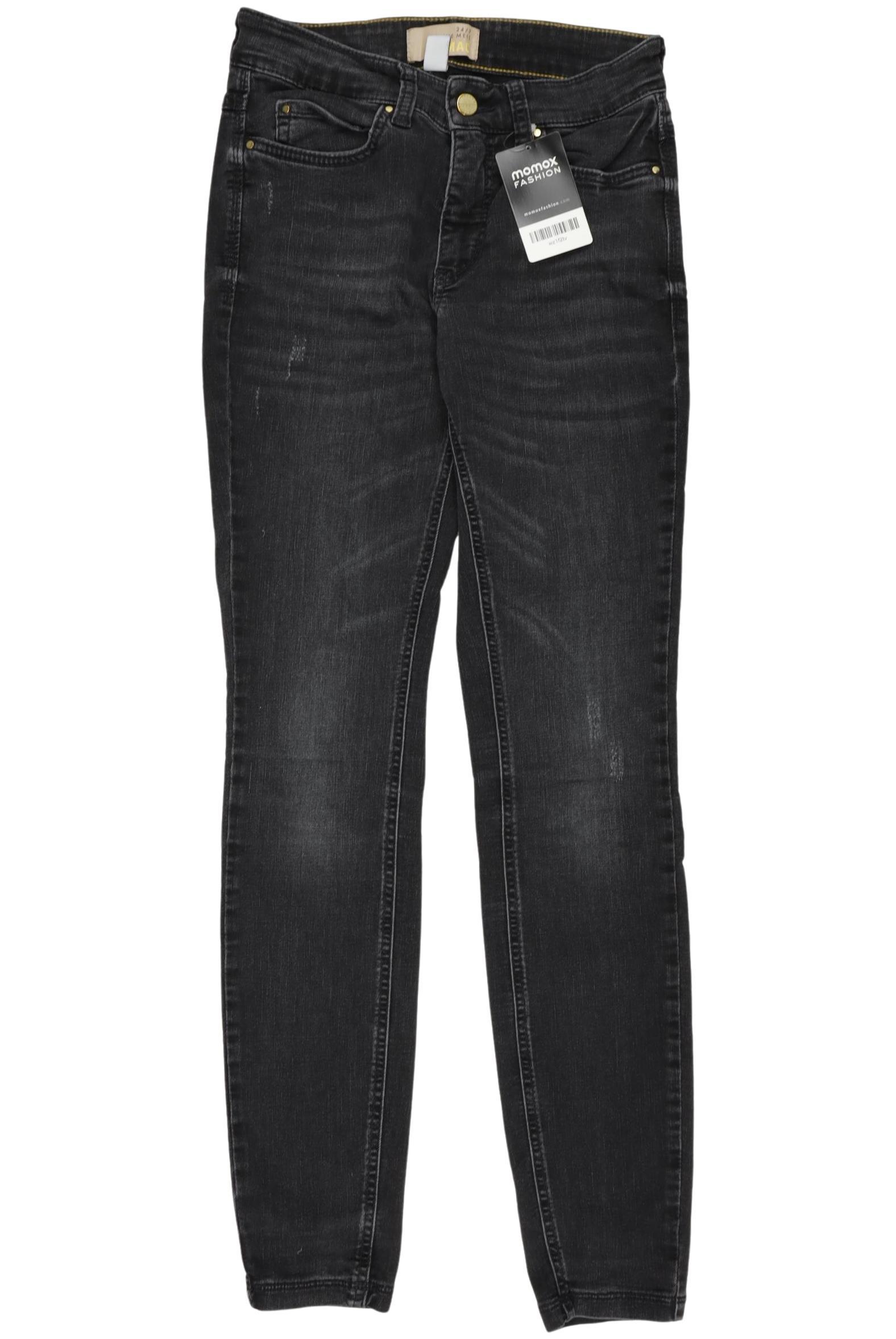 

MAC Damen Jeans, schwarz, Gr. 24