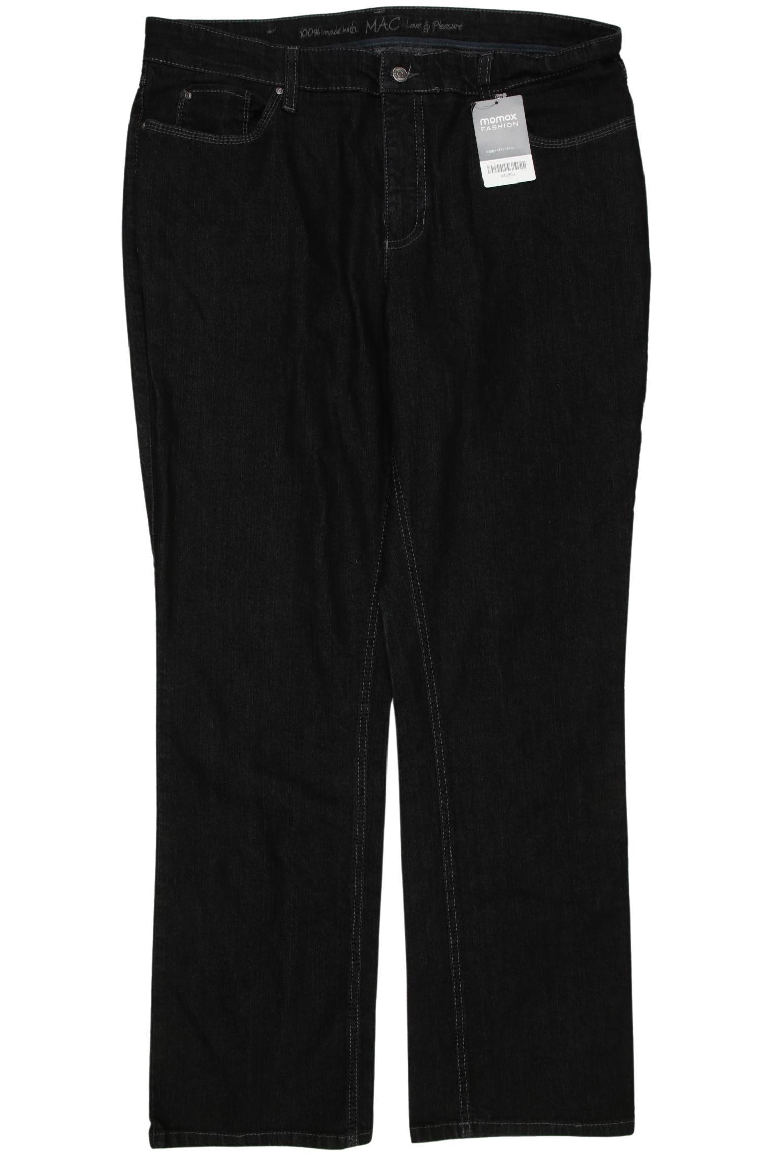 

MAC Damen Jeans, schwarz, Gr. 48