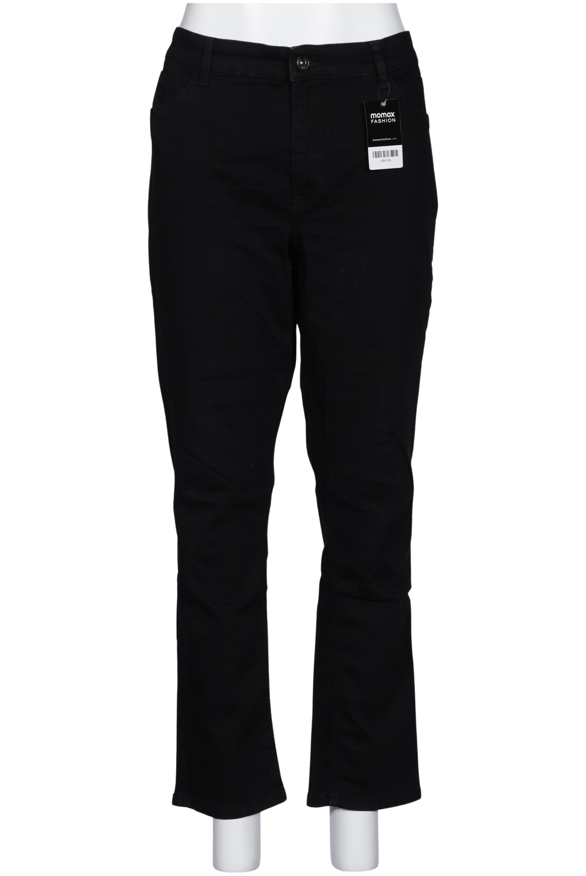 

MAC Damen Jeans, schwarz, Gr. 48