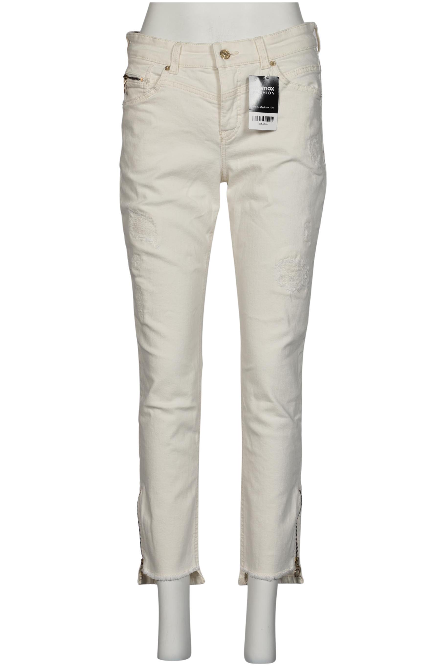 

MAC Damen Jeans, cremeweiß, Gr. 40
