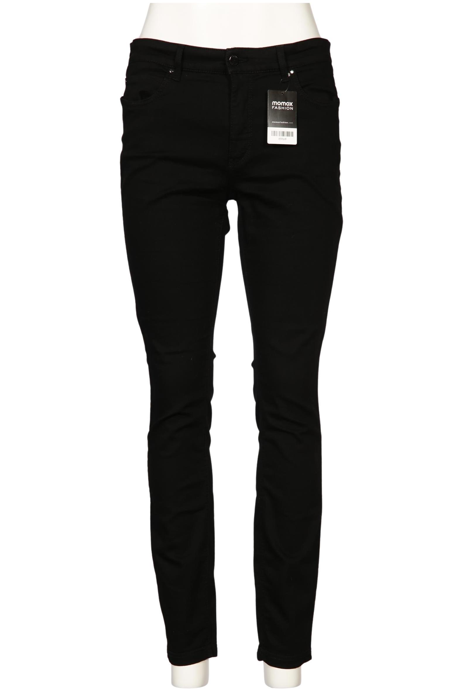 

MAC Damen Jeans, schwarz, Gr. 44