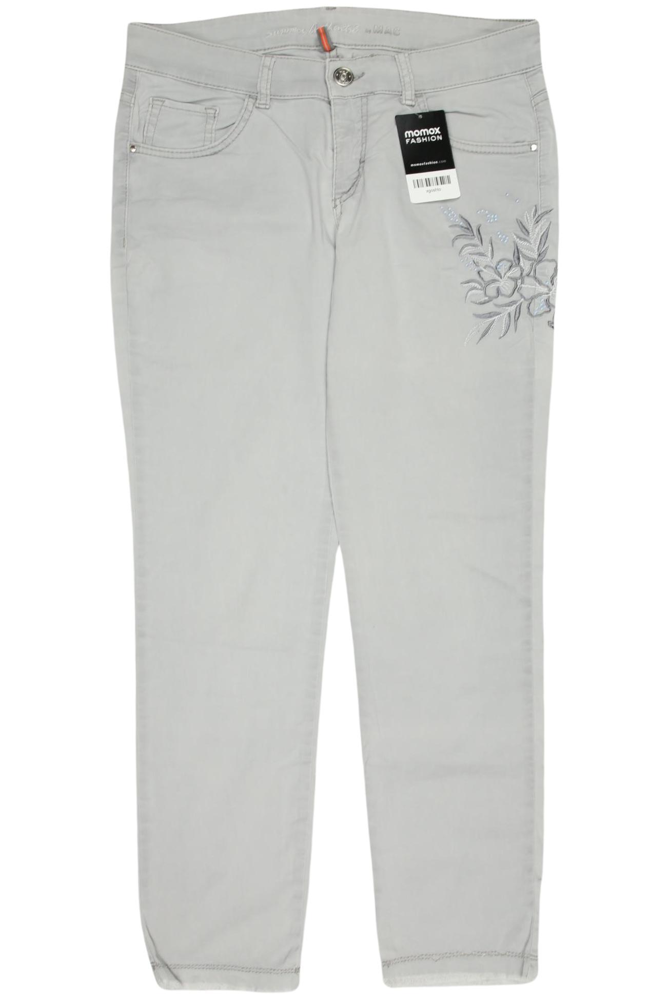 

MAC Damen Jeans, grau, Gr. 30
