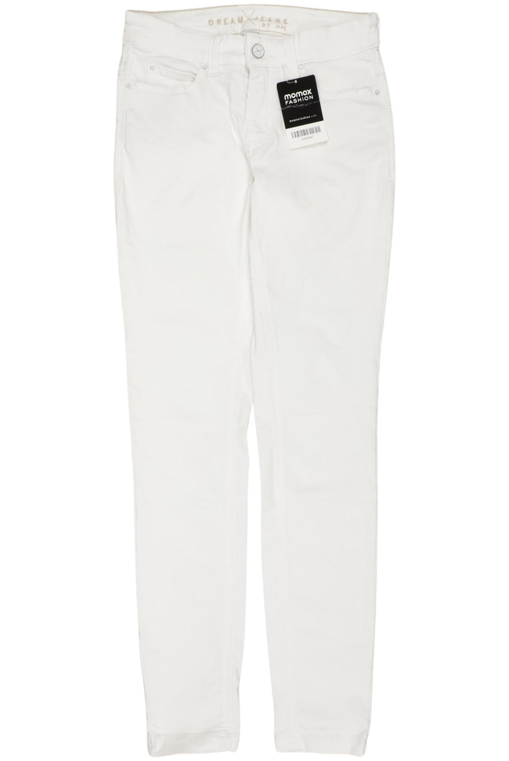 

MAC Damen Jeans, weiß, Gr. 32