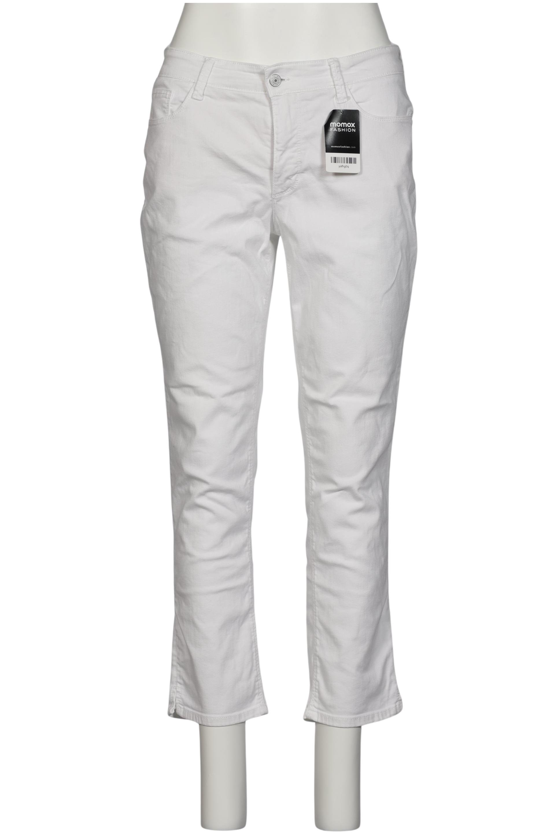 

MAC Damen Jeans, weiß, Gr. 33