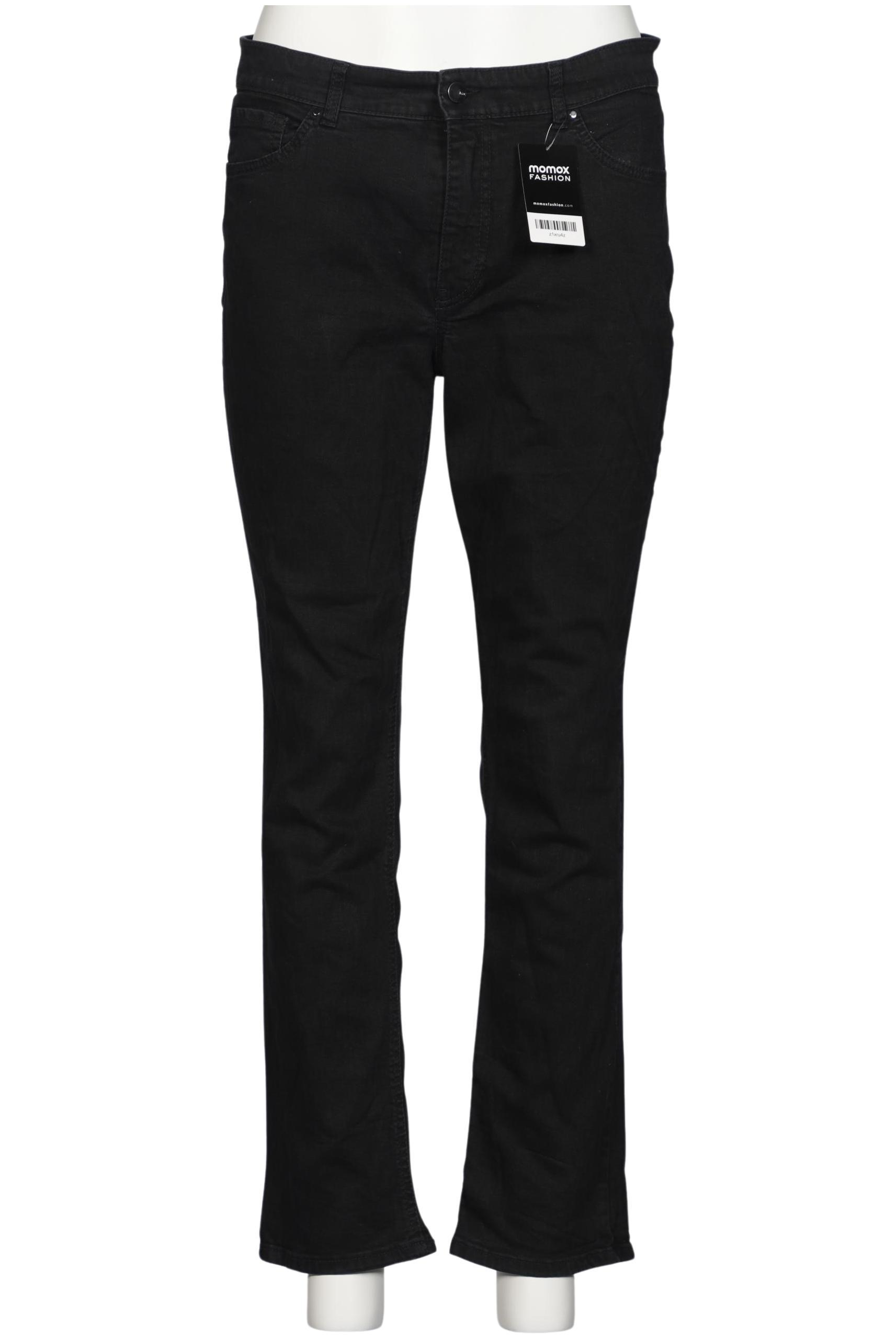 

MAC Damen Jeans, schwarz, Gr. 46