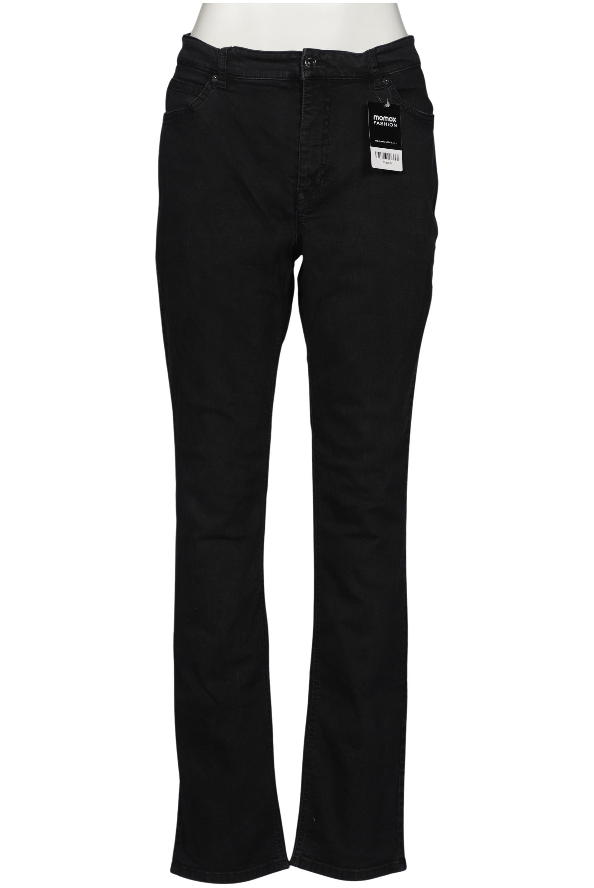 

MAC Damen Jeans, schwarz, Gr. 46