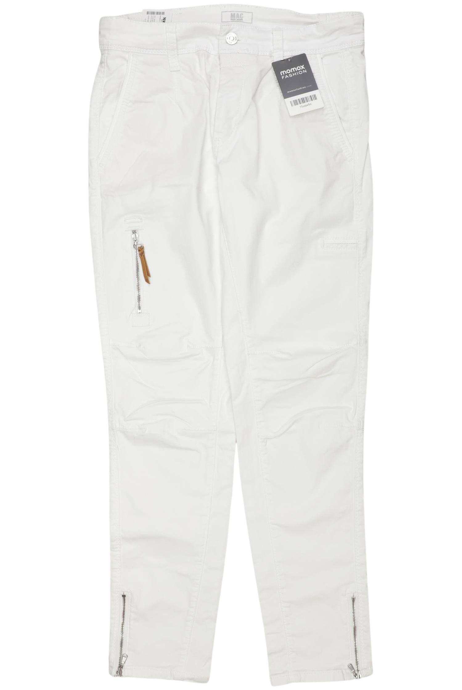 

MAC Damen Stoffhose, weiß, Gr. 36
