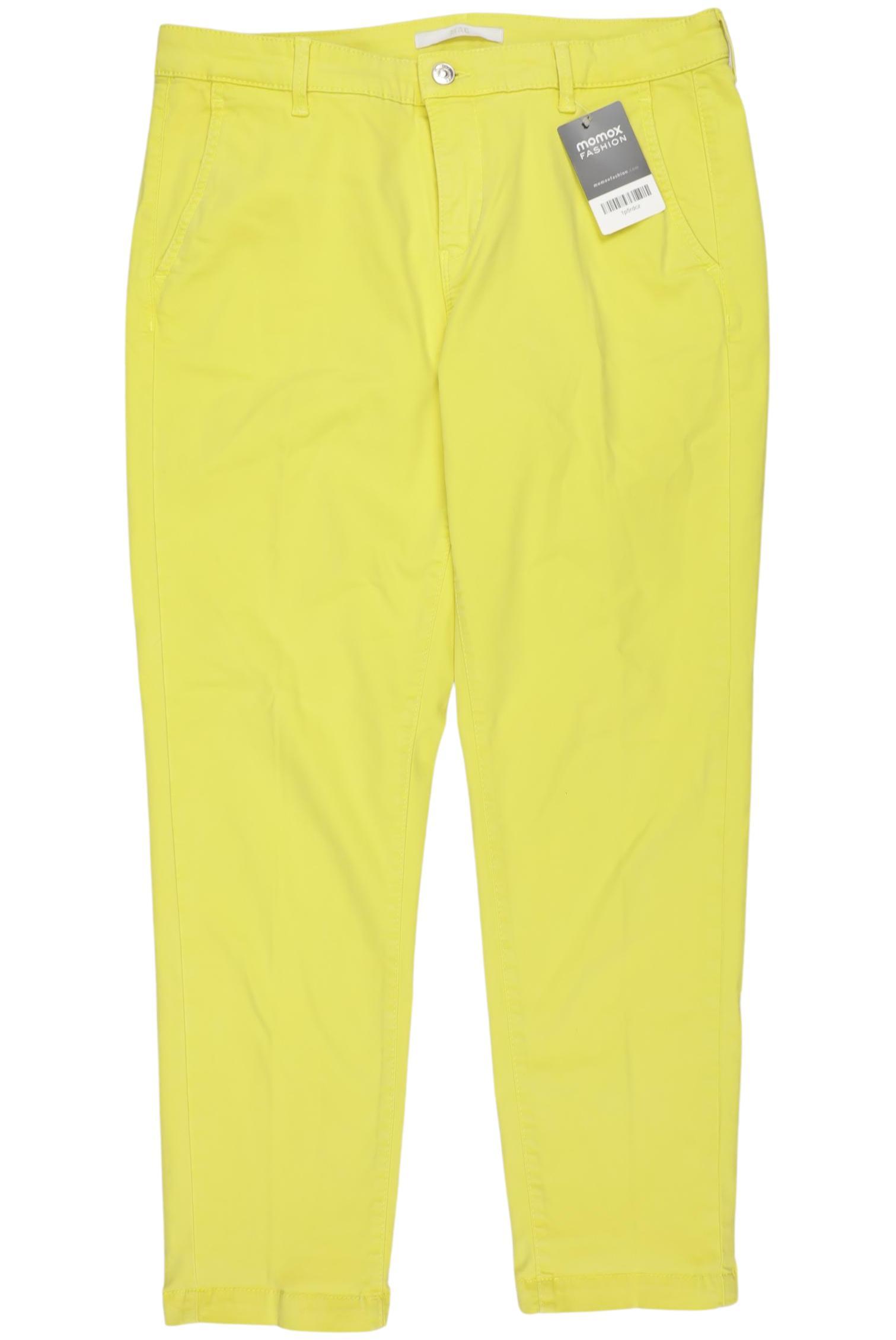 

MAC Damen Stoffhose, gelb, Gr. 40