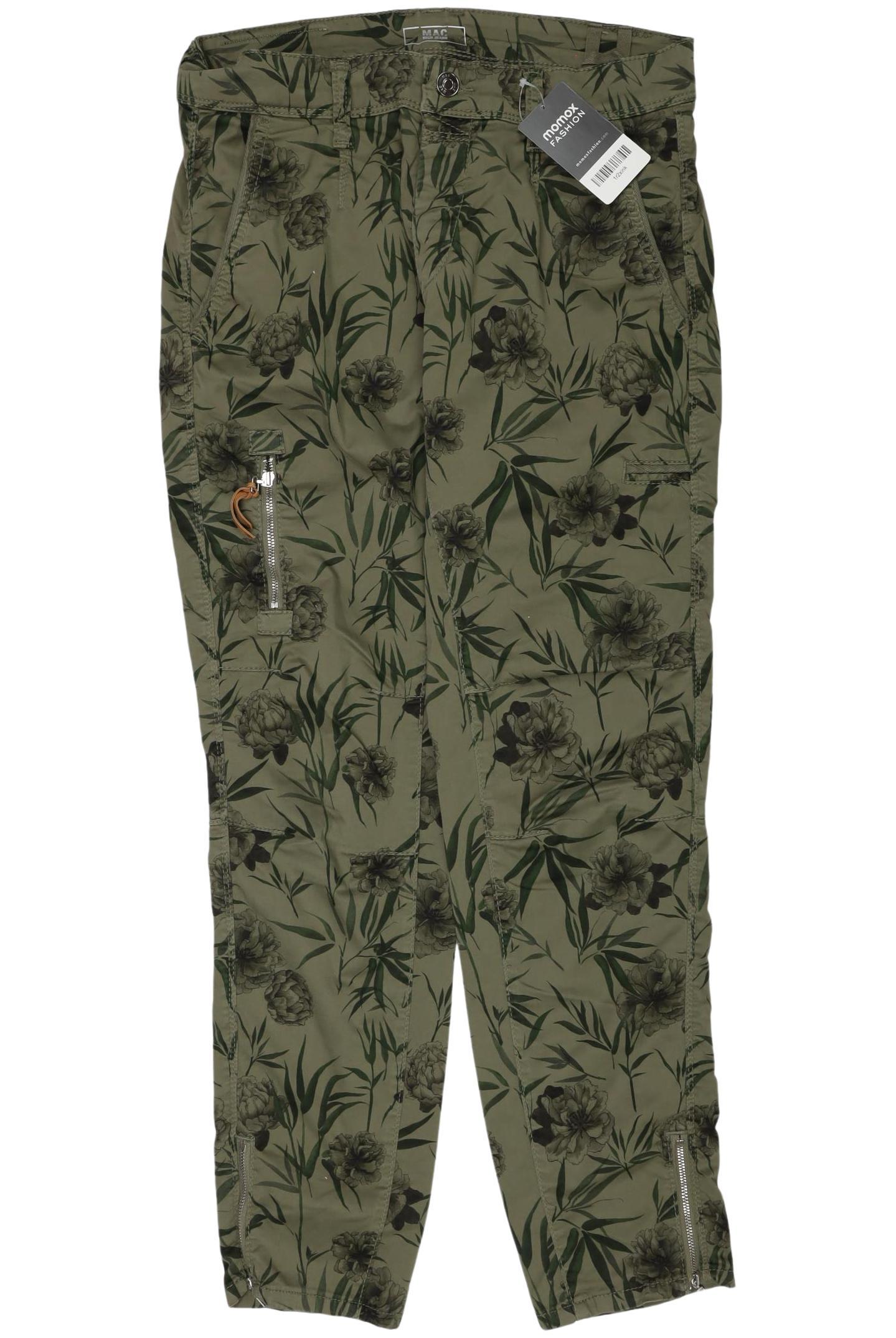 

MAC Damen Stoffhose, grün, Gr. 36