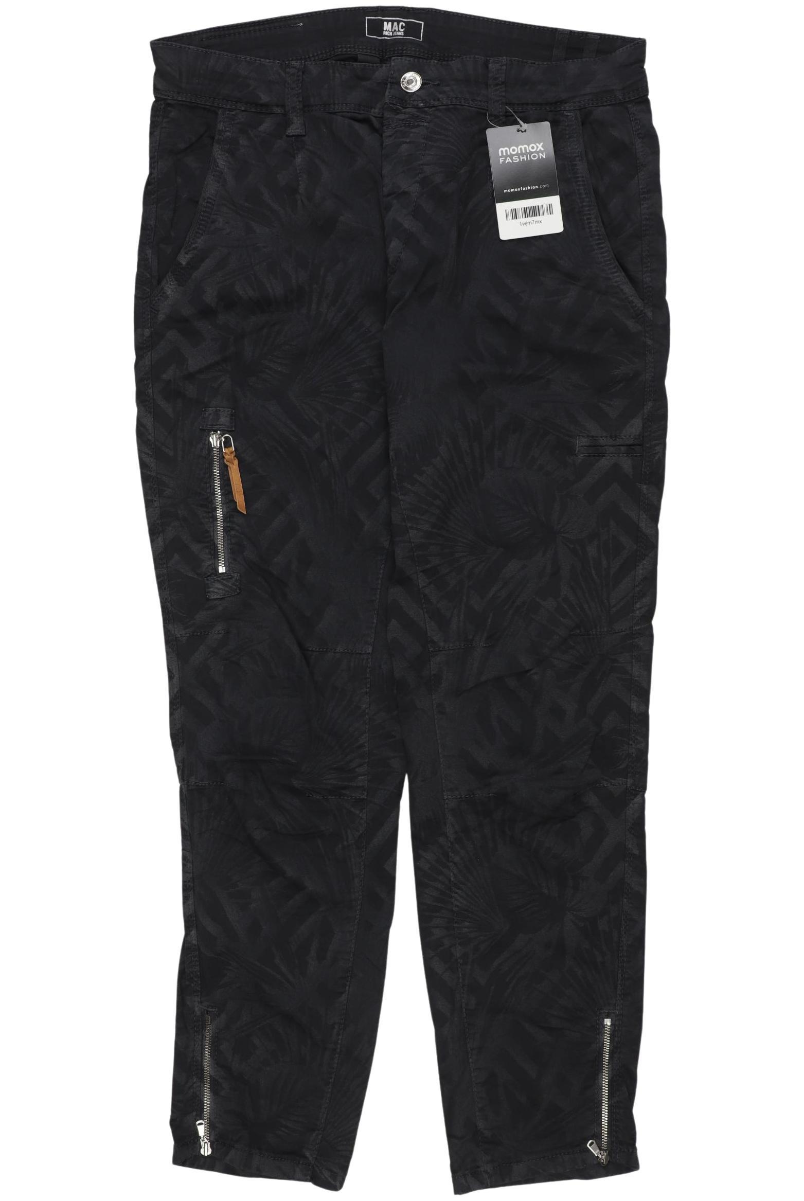 

MAC Damen Stoffhose, schwarz, Gr. 30