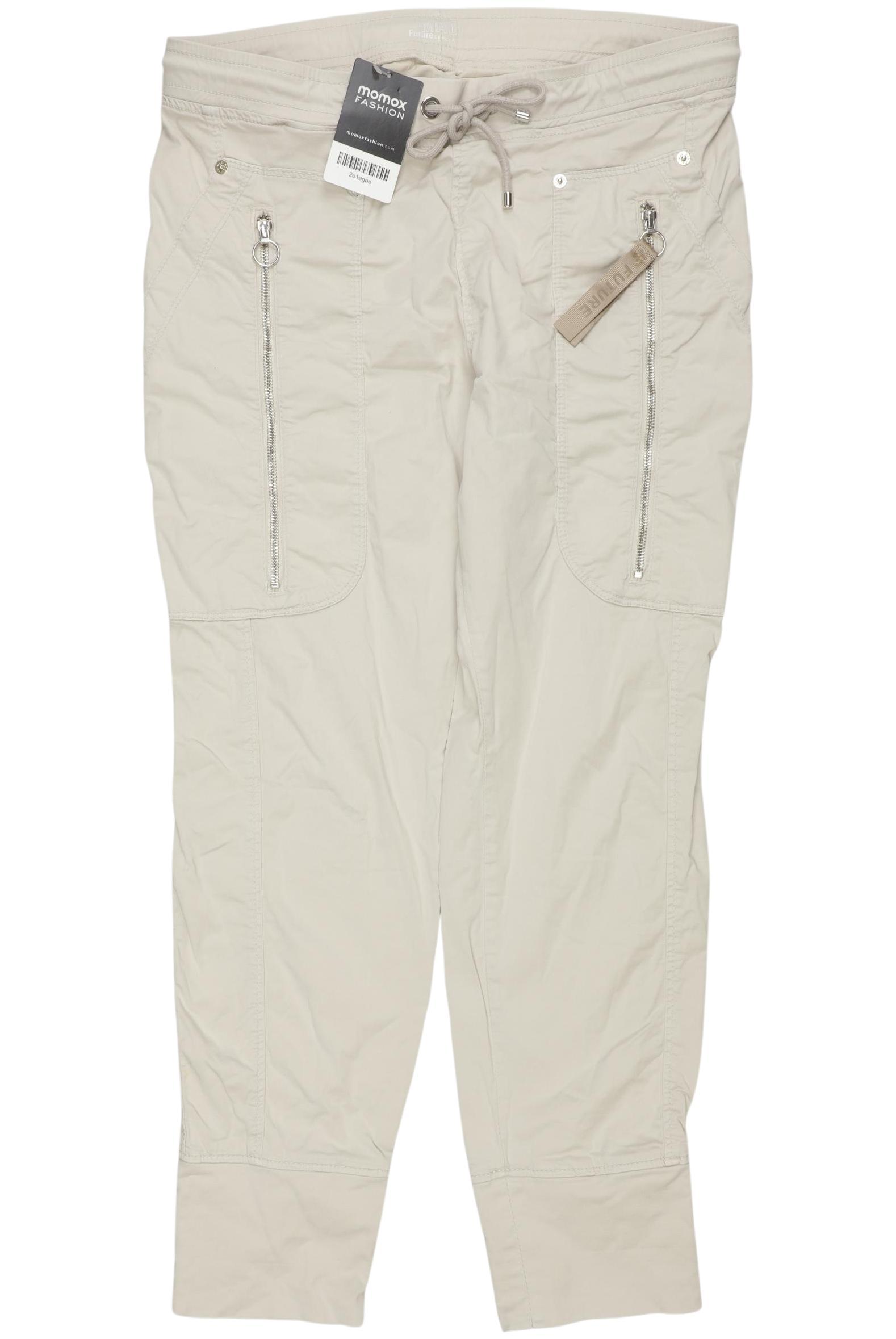 

MAC Damen Stoffhose, beige, Gr. 36