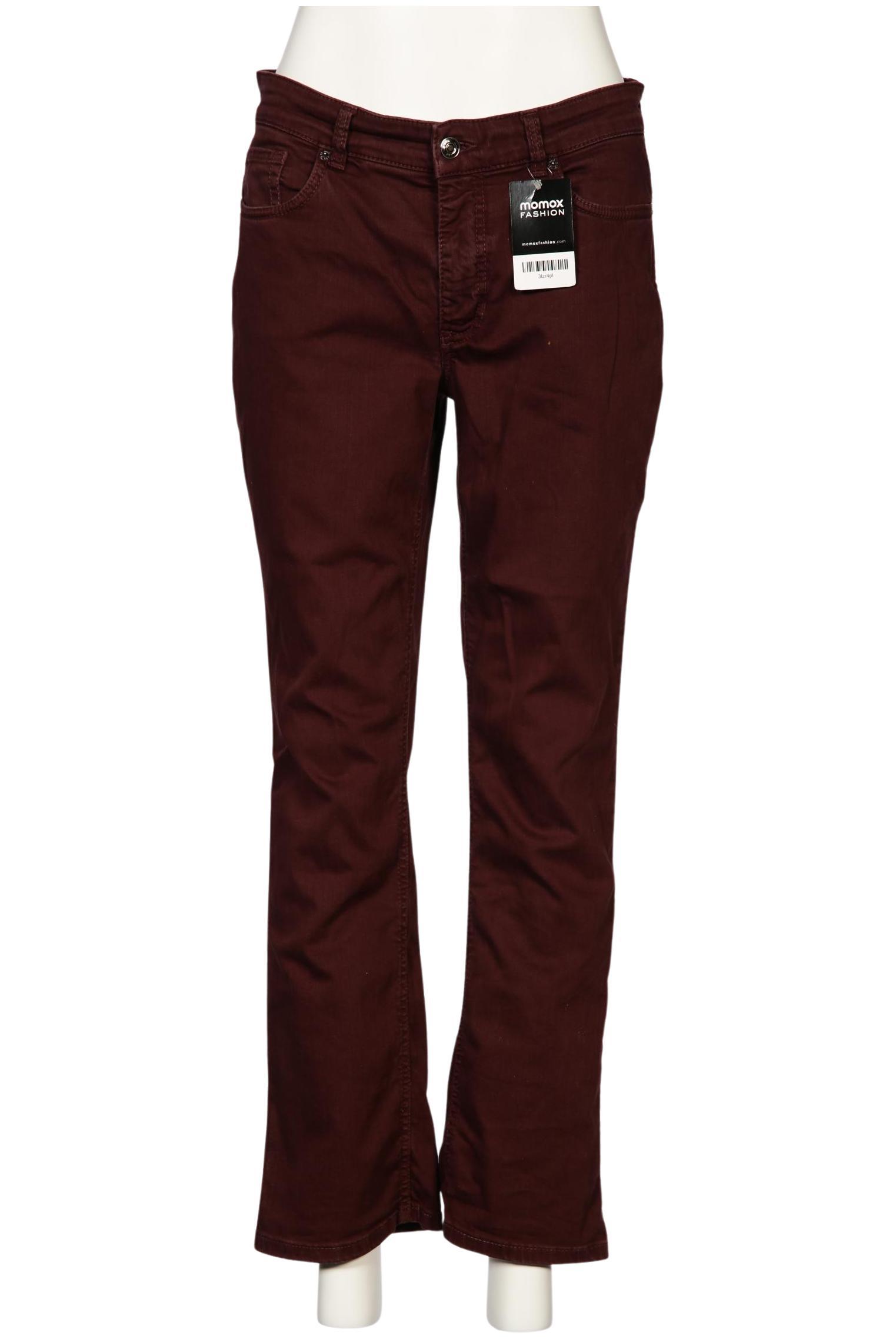 

MAC Damen Stoffhose, bordeaux, Gr. 31