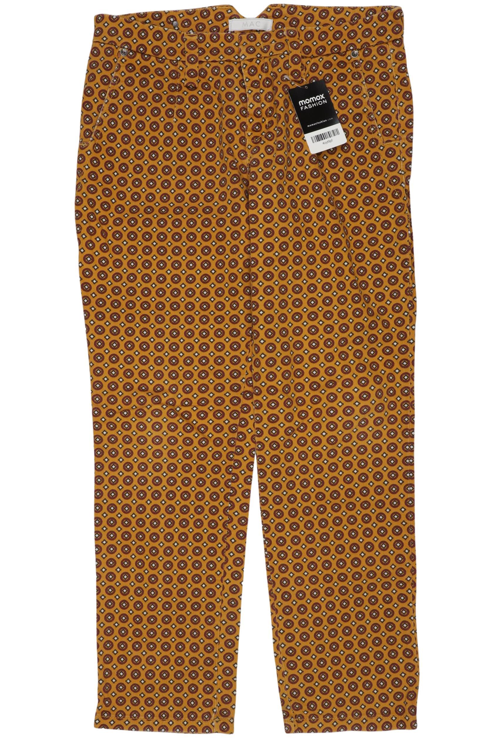 

MAC Damen Stoffhose, gelb, Gr. 28