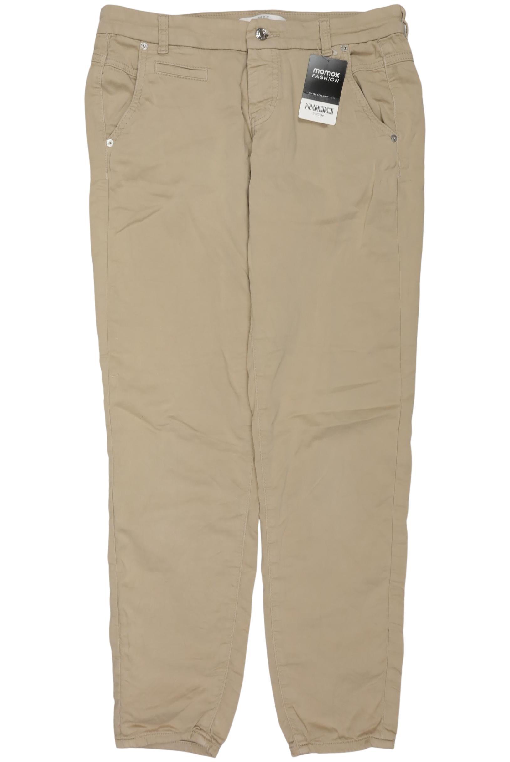 

MAC Damen Stoffhose, beige, Gr. 36