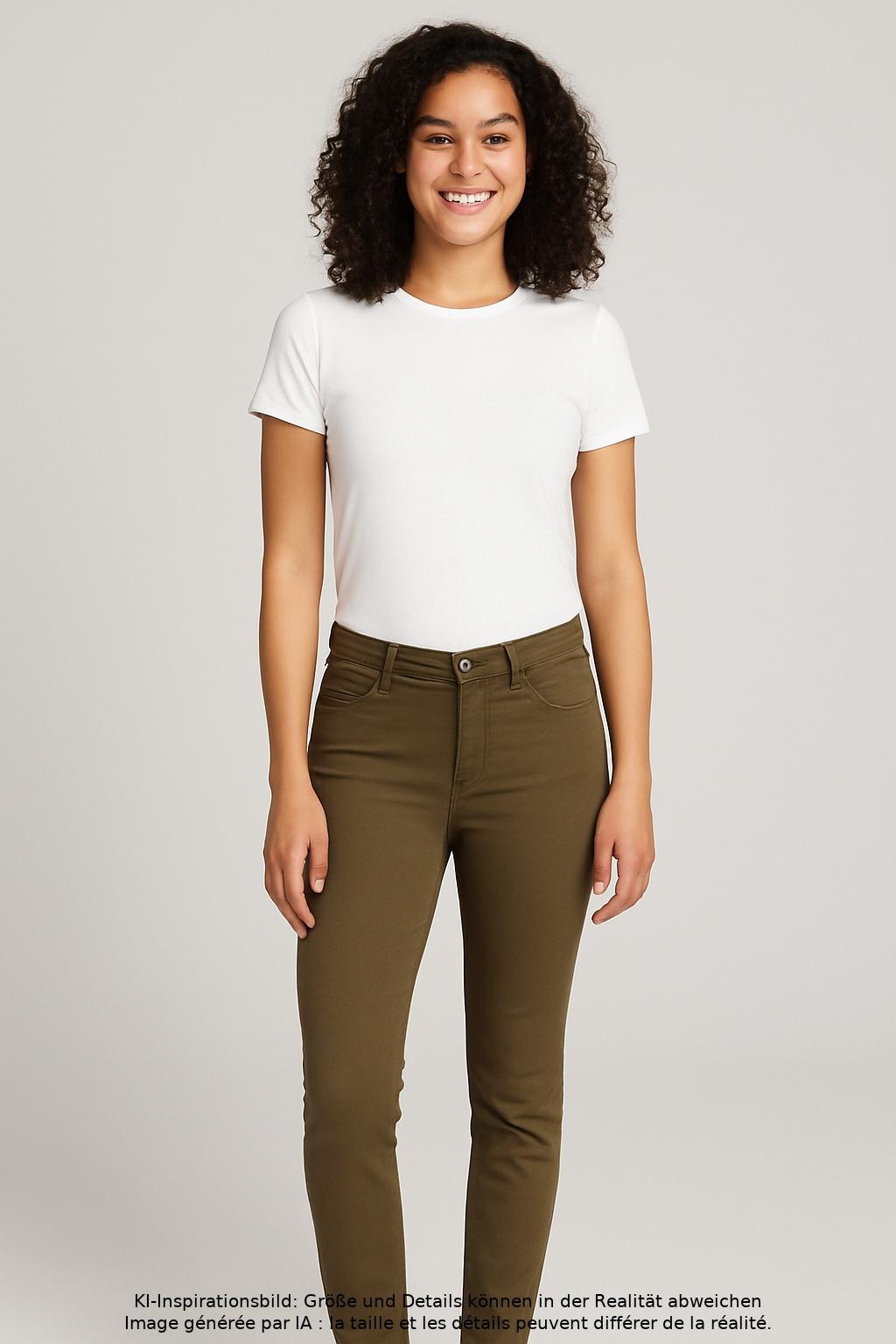 

MAC Damen Stoffhose, grün, Gr. 24