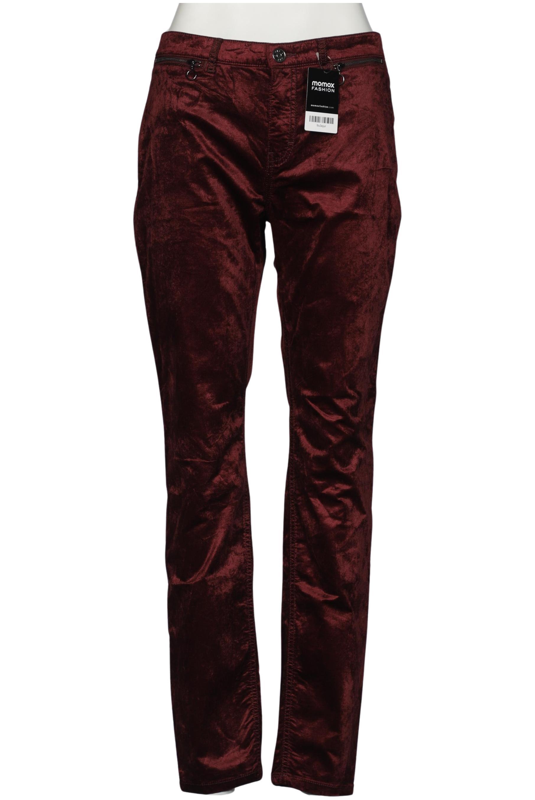 

MAC Damen Stoffhose, bordeaux, Gr. 42
