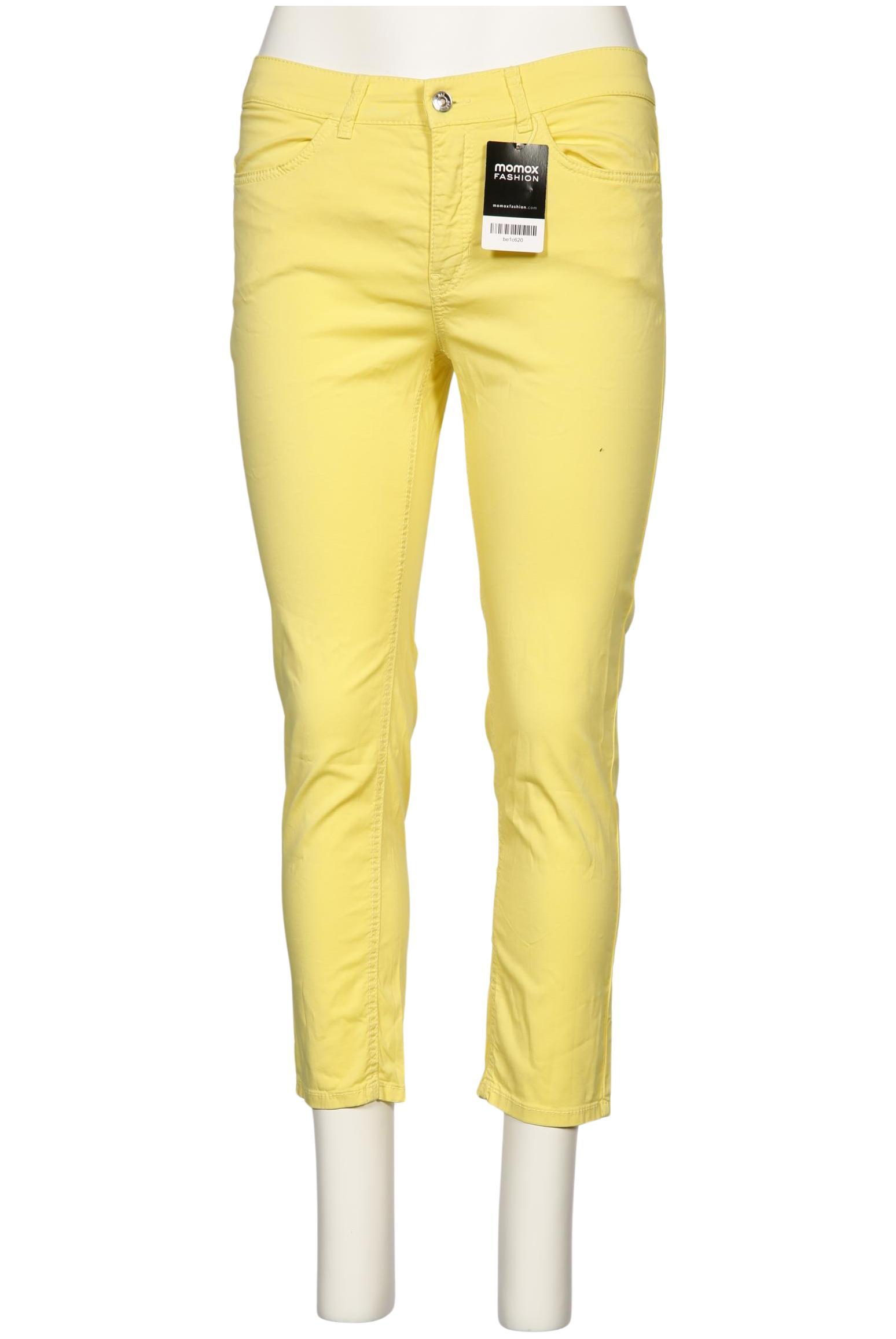 

MAC Damen Stoffhose, gelb, Gr. 34