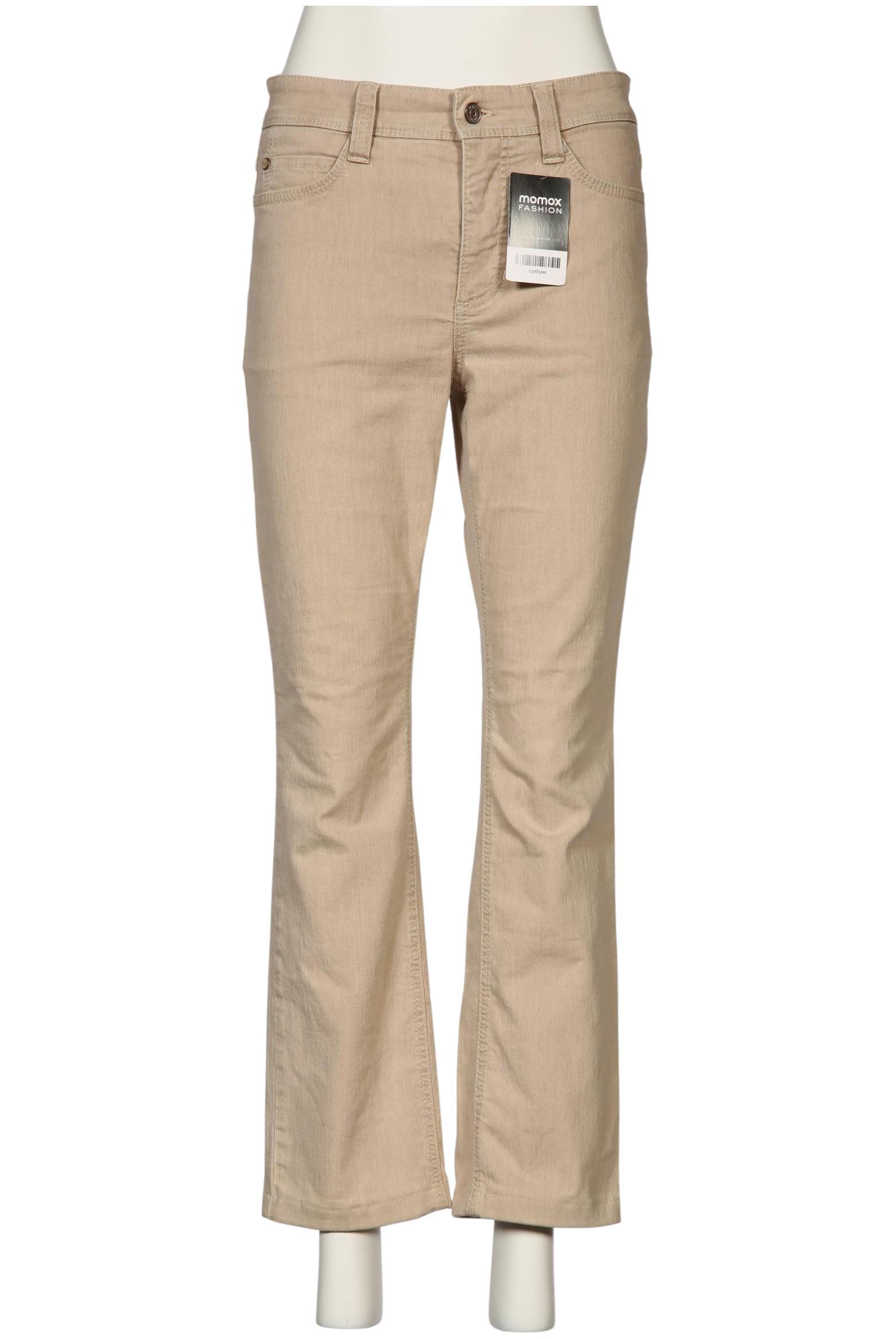 

MAC Damen Stoffhose, beige, Gr. 38
