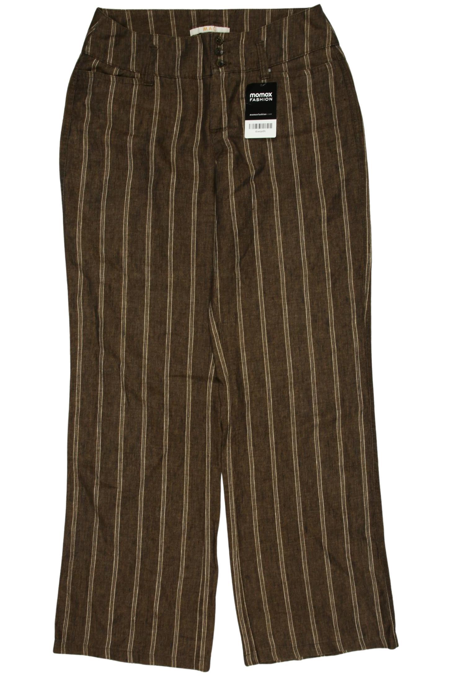 

MAC Damen Stoffhose, braun, Gr. 36