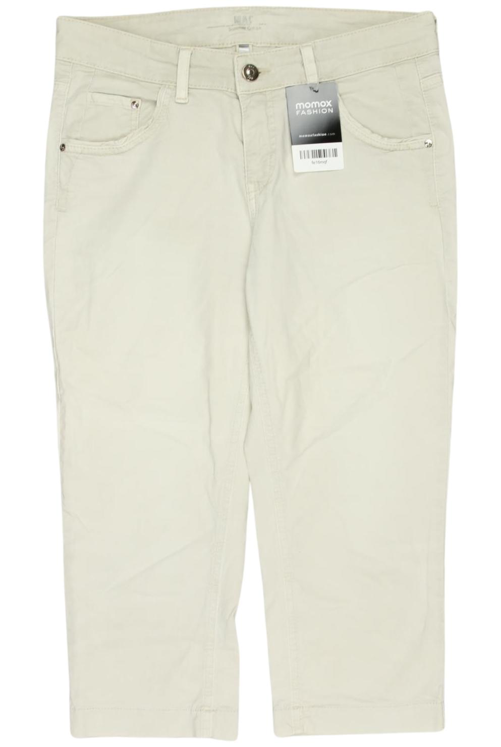 

MAC Damen Stoffhose, cremeweiß, Gr. 28