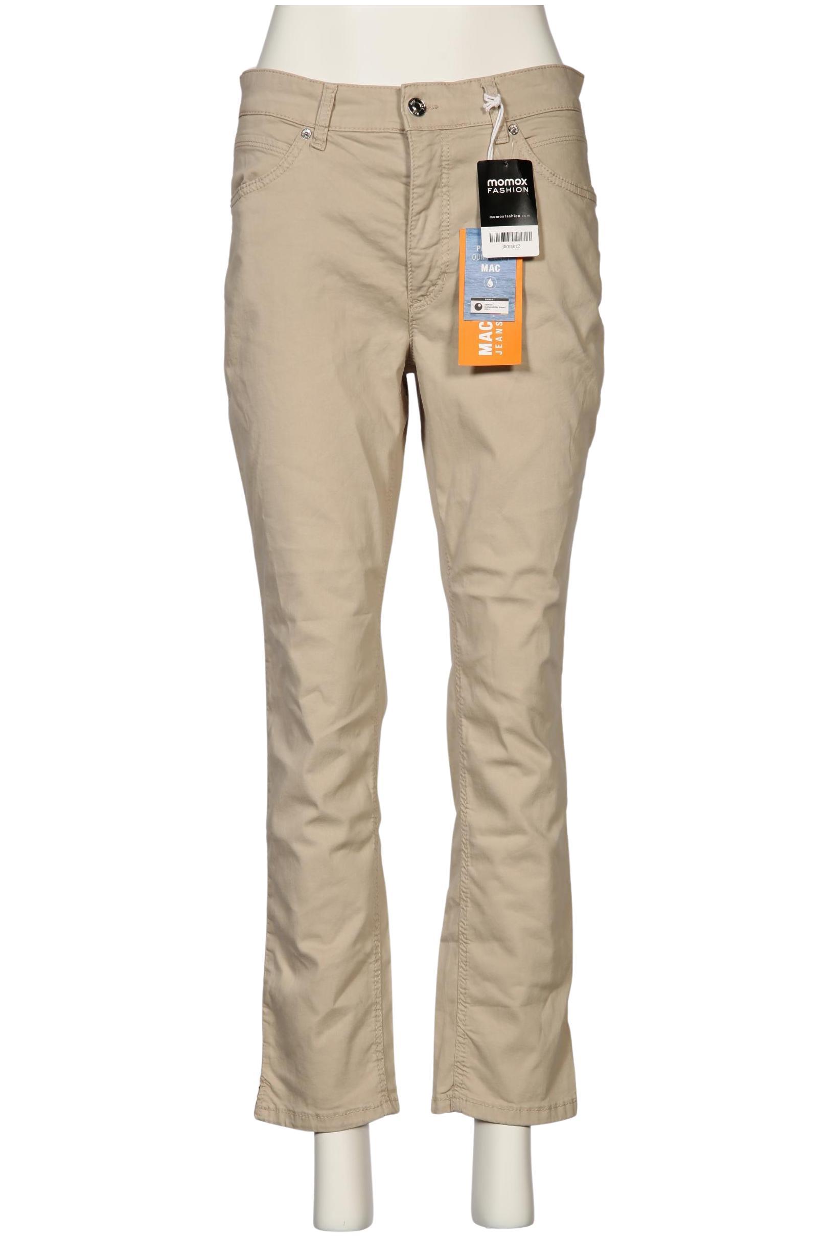 

MAC Damen Stoffhose, beige, Gr. 40