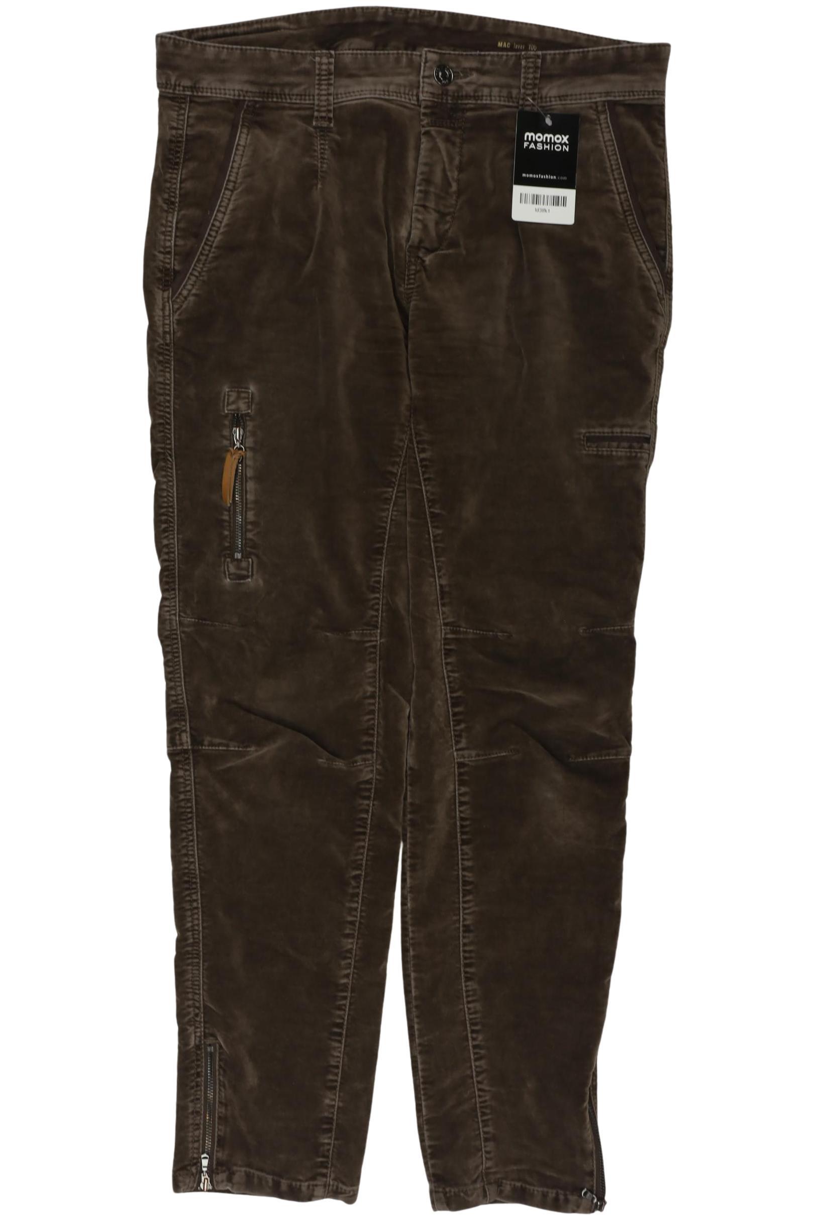 

MAC Damen Stoffhose, braun, Gr. 36