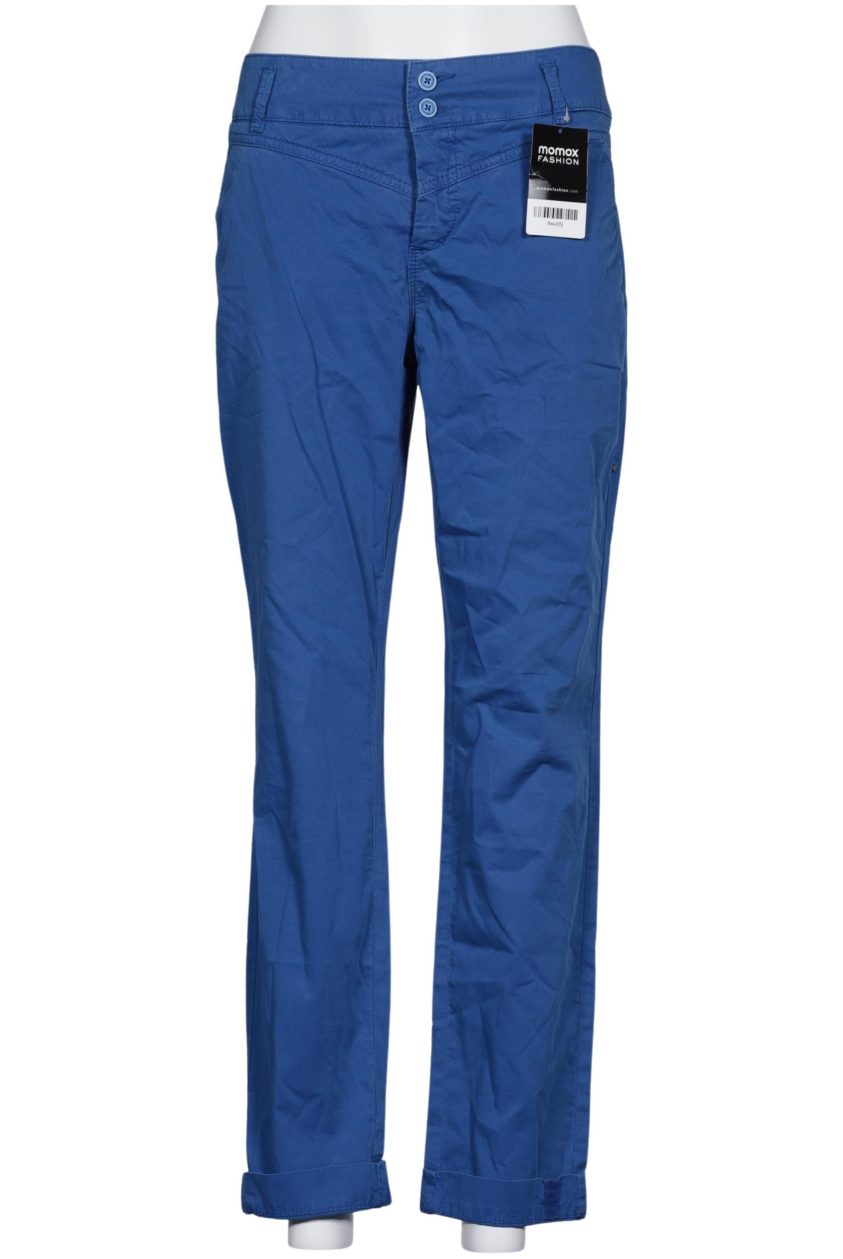 

MAC Damen Stoffhose, blau, Gr. 36