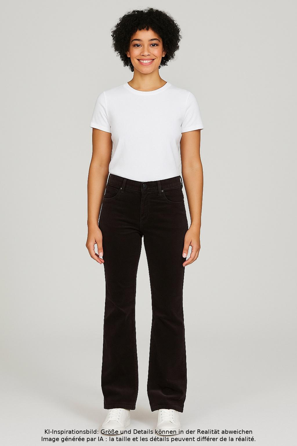 

MAC Damen Stoffhose, braun, Gr. 40