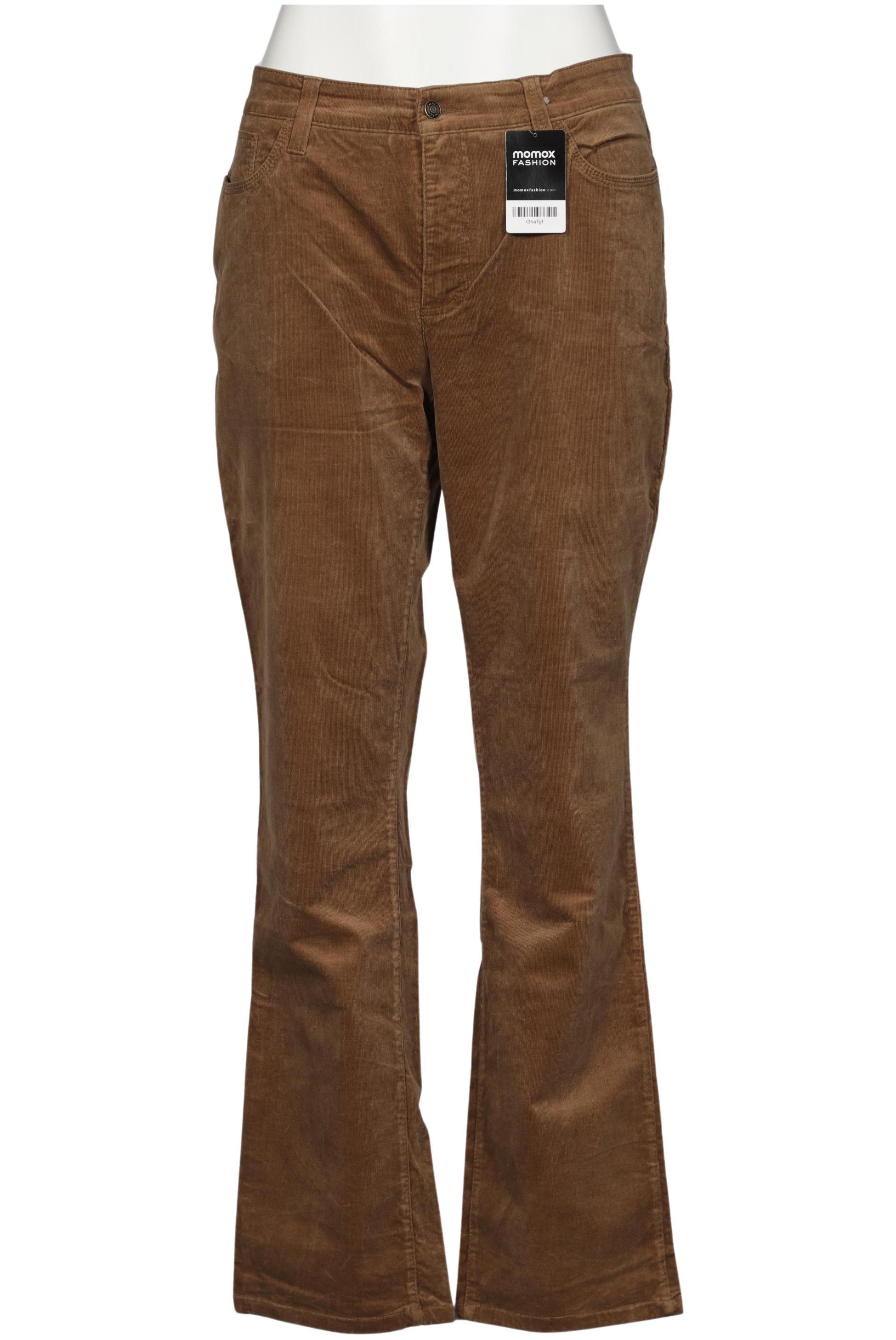 

MAC Damen Stoffhose, braun, Gr. 48