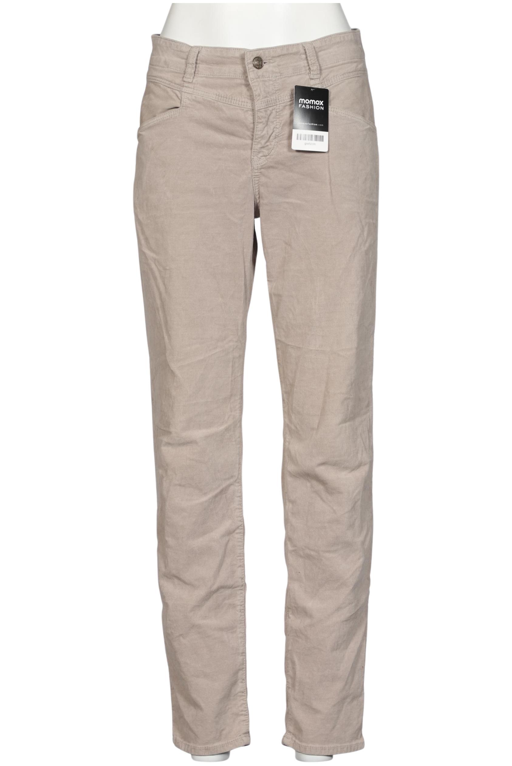 

MAC Damen Stoffhose, beige, Gr. 38