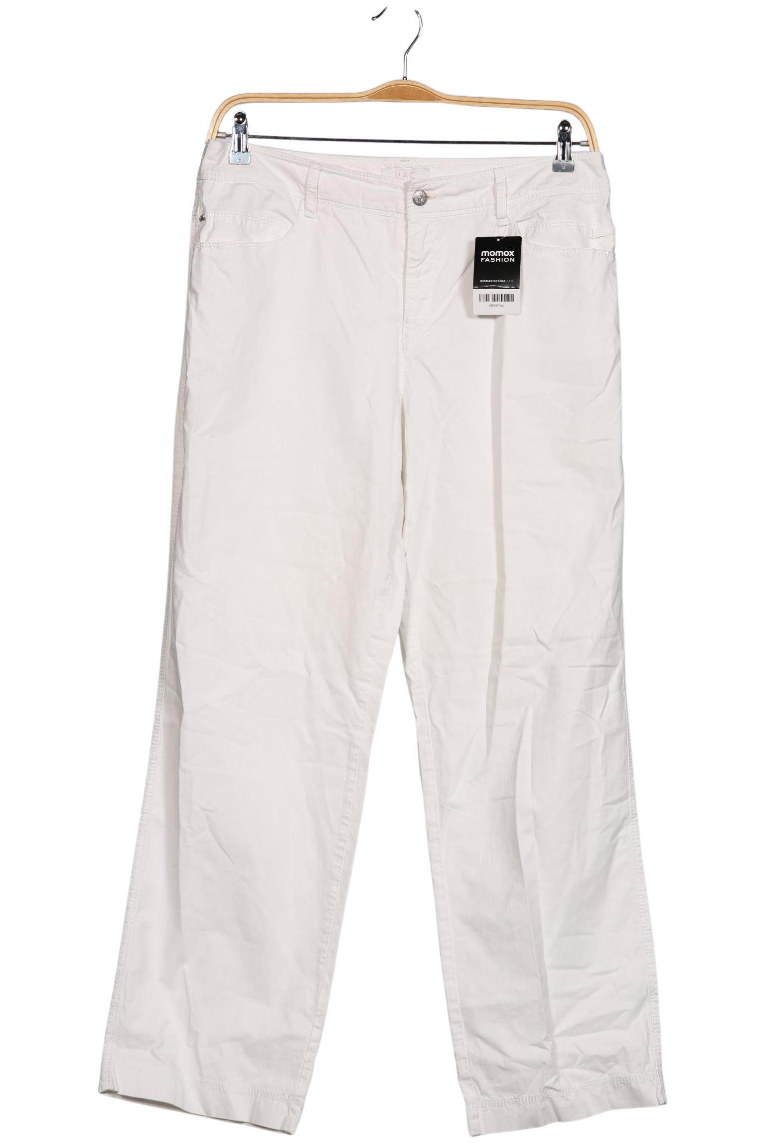 

MAC Damen Stoffhose, weiß, Gr. 44