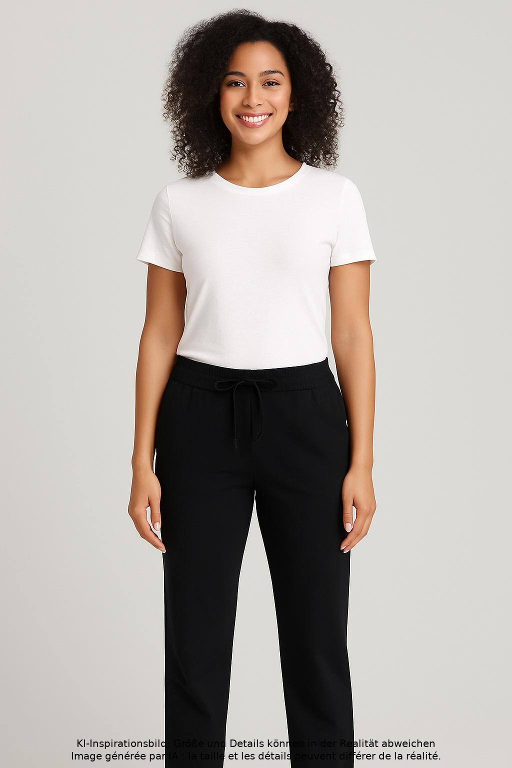 

MAC Damen Stoffhose, schwarz, Gr. 36