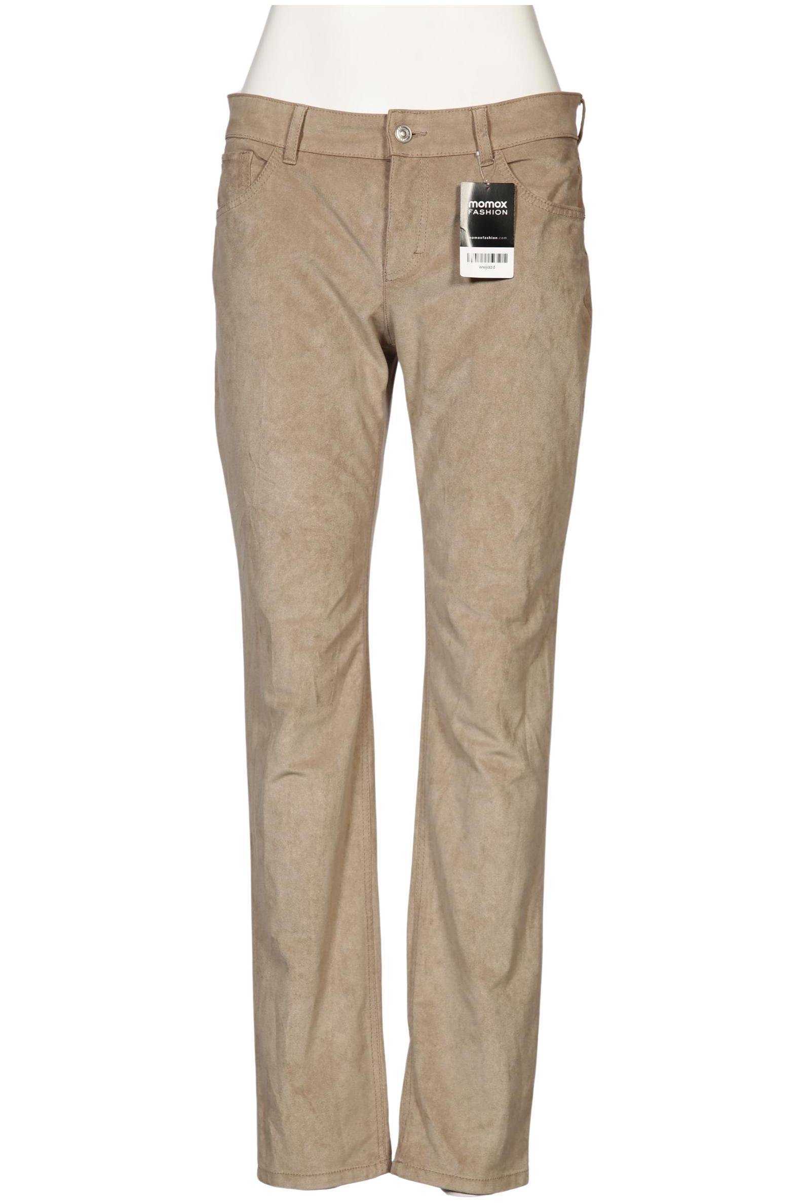 

MAC Damen Stoffhose, beige, Gr. 42