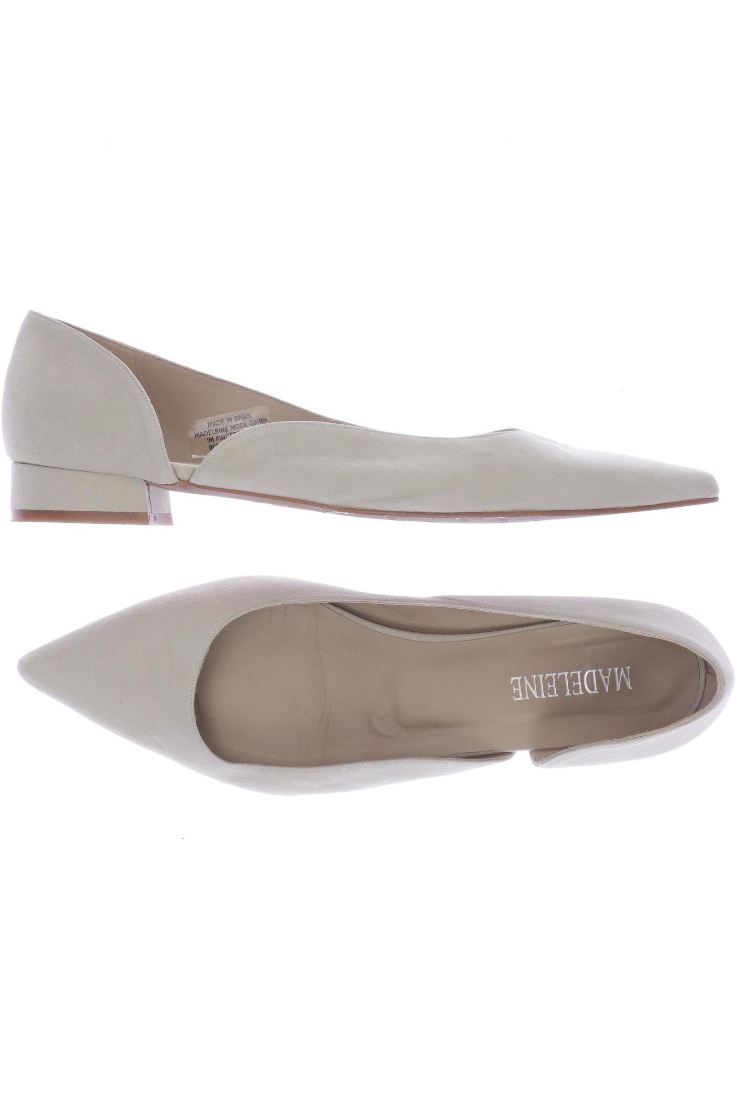 

Madeleine Damen Ballerinas, cremeweiß