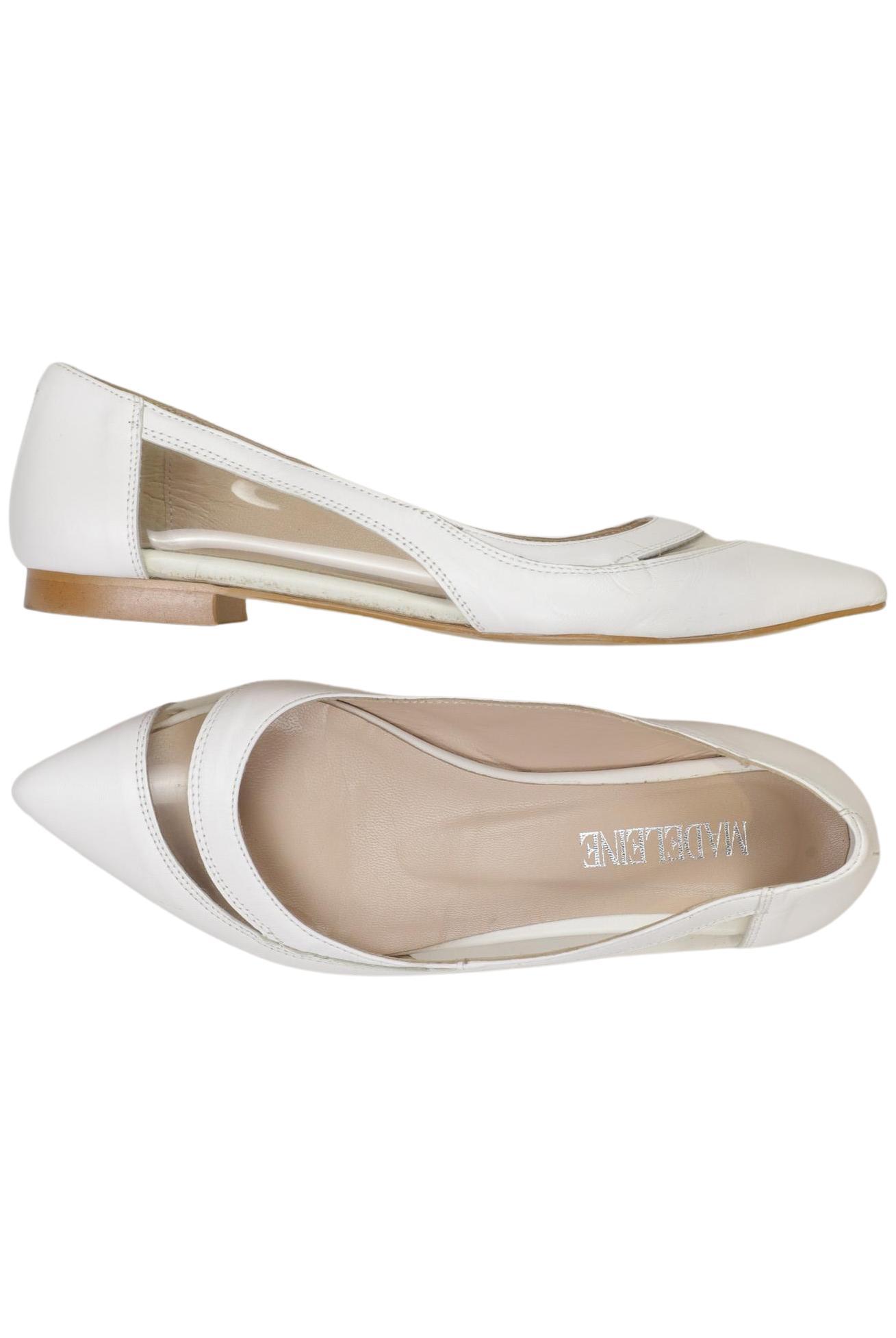 

Madeleine Damen Ballerinas, weiß, Gr. 37